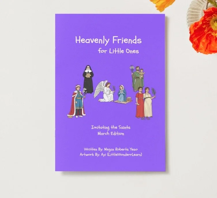 Heavenly Friends for Little Ones March Edition- DIGITAL PARISH EDITION