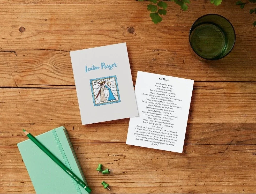 Lenten Prayer Card DIGITAL VERSION