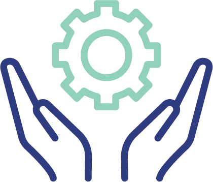 assist - helping hands and gear