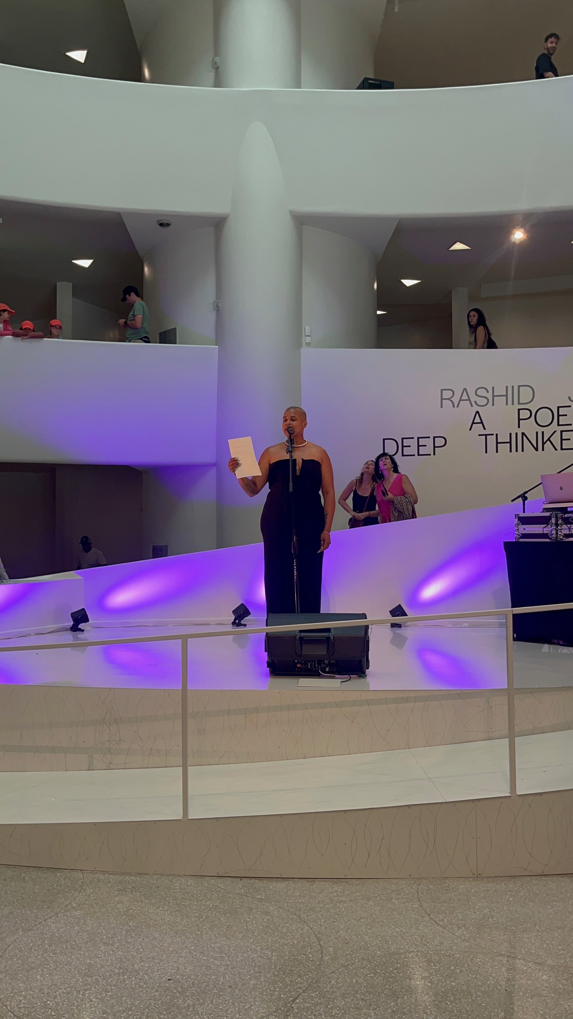 Performance at gUGGENHEiM museum '25