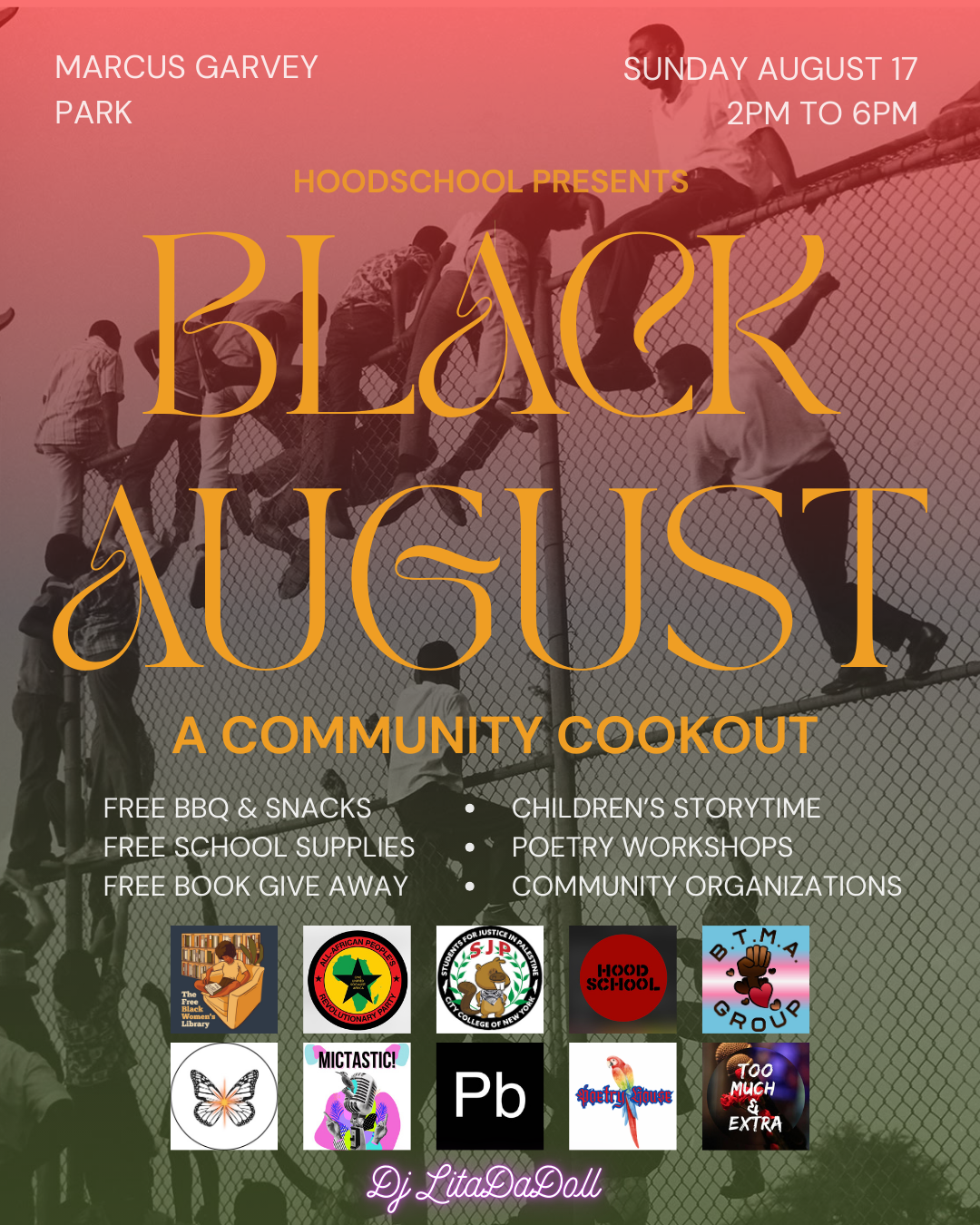 bLACK august community event - curator 