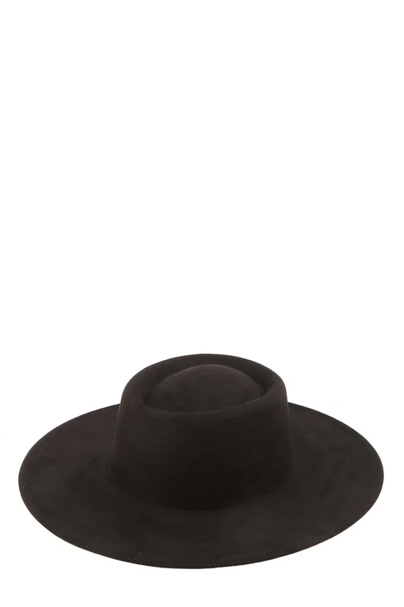 Solid Wide Brim Pop Pop Hat