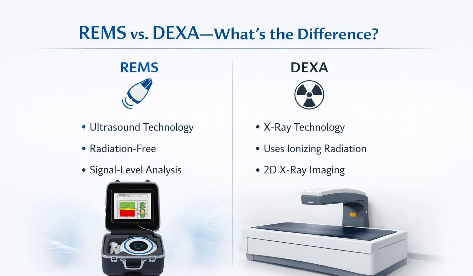 REMS vs DEXA SCAN