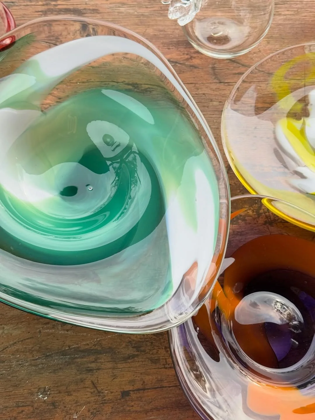 Crafted by Wendy Ploger at the  Sonoran Glass School