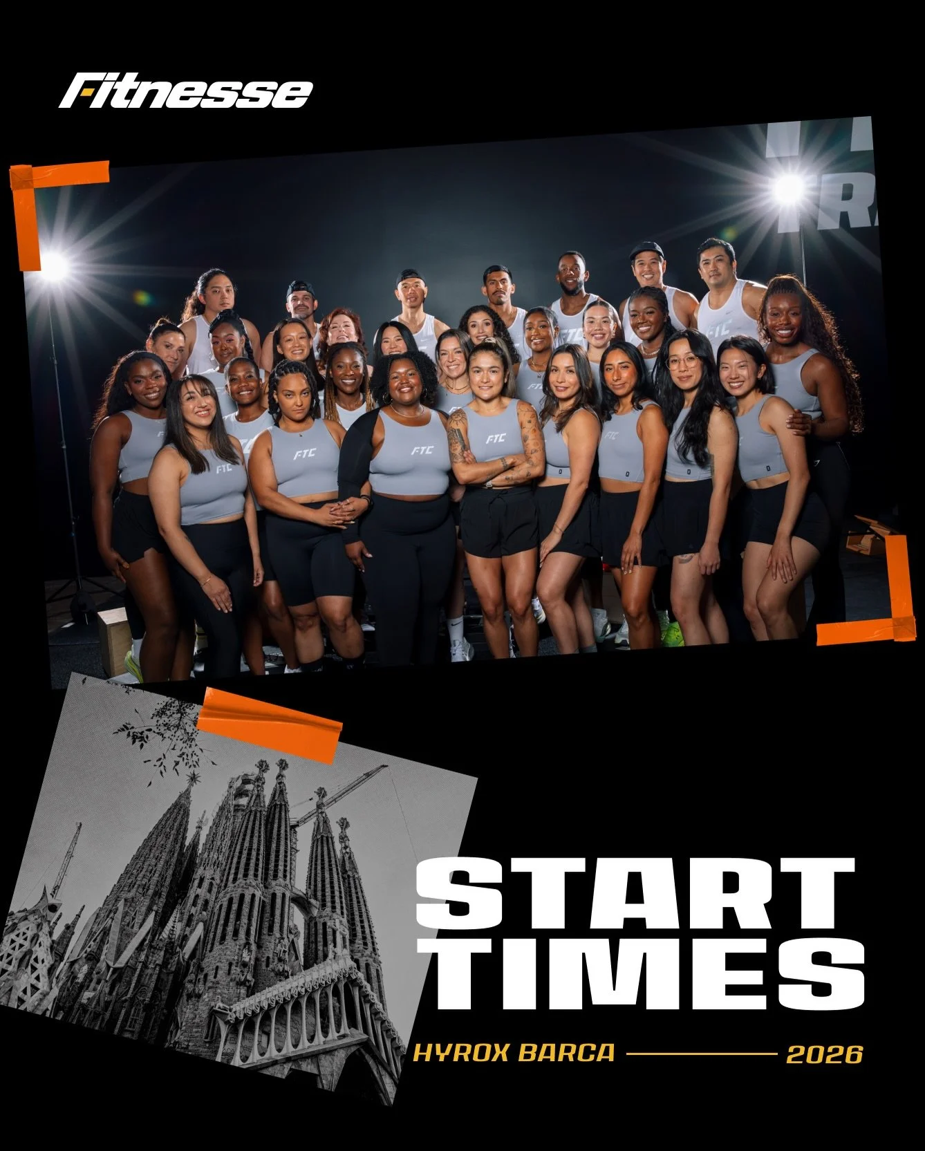 Tomorrow it&rsquo;s going down in Barcelona!!!!

Show some love to the first FTC international Hyrox cohort! They&rsquo;ve been putting in work over the last 12 weeks, tracked across the world to put Oakland on the map! We&rsquo;re about to have some