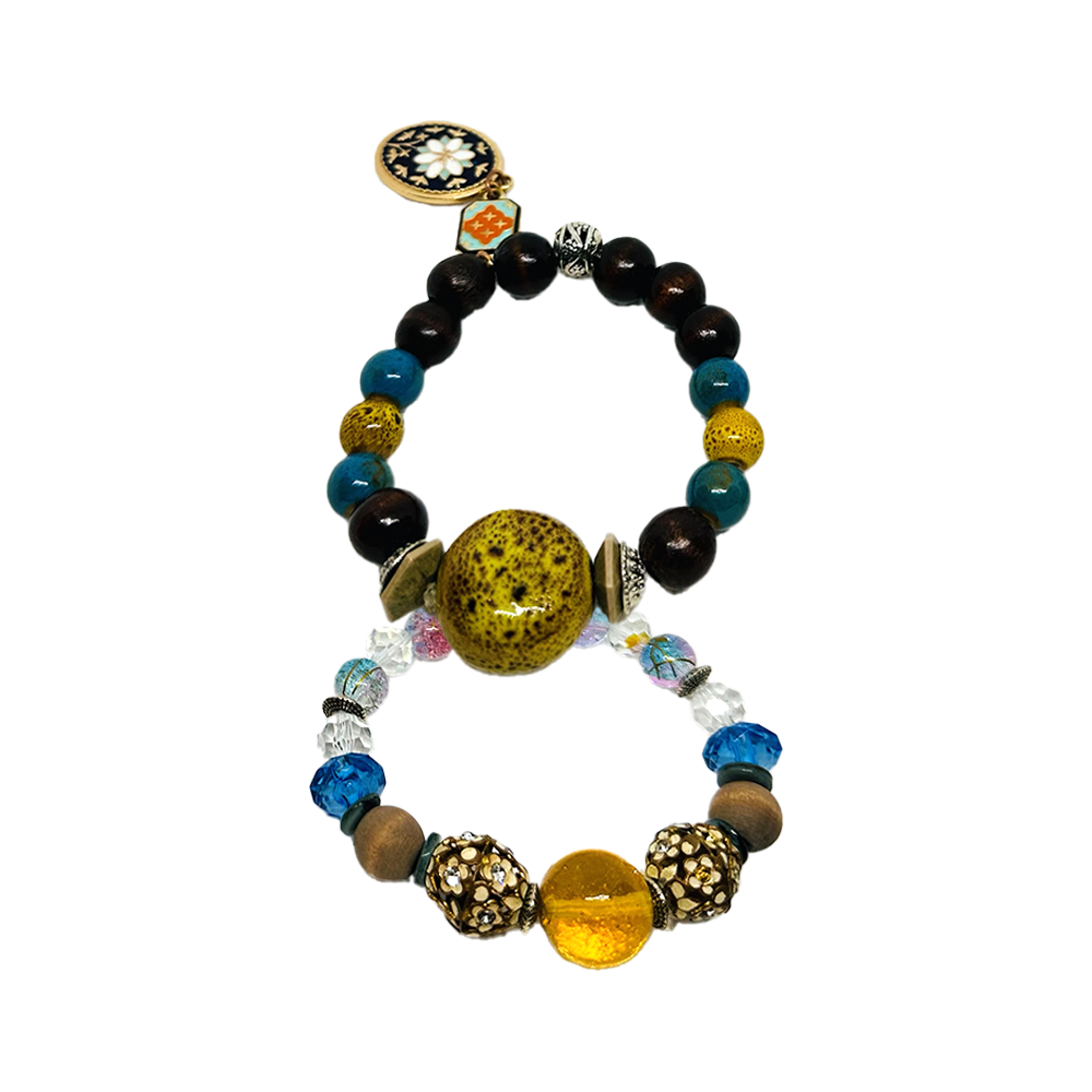Turtle Island Bracelet Set