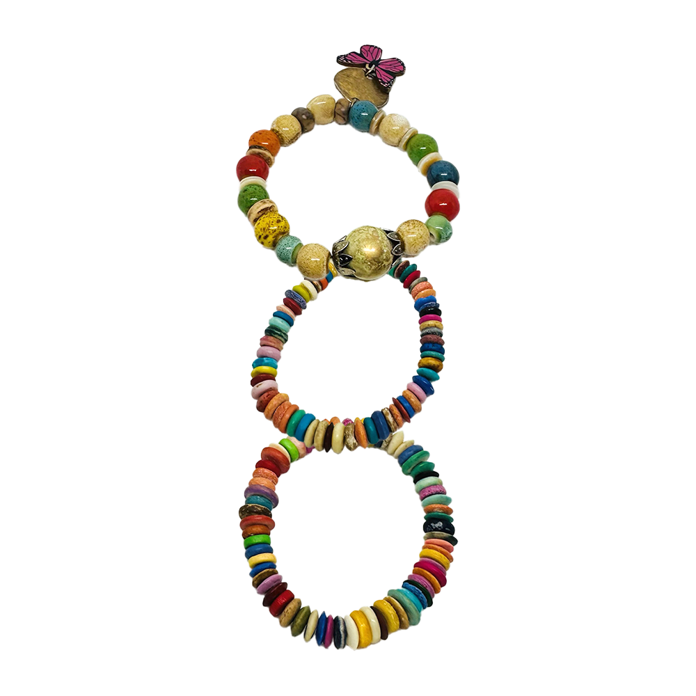 Nuts for Coconuts Bracelet Set