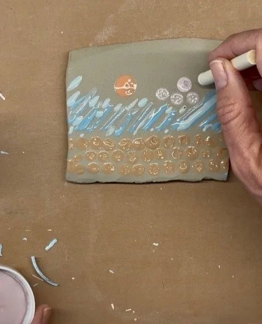painting beach colors