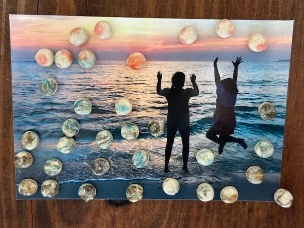 dots on the original photo