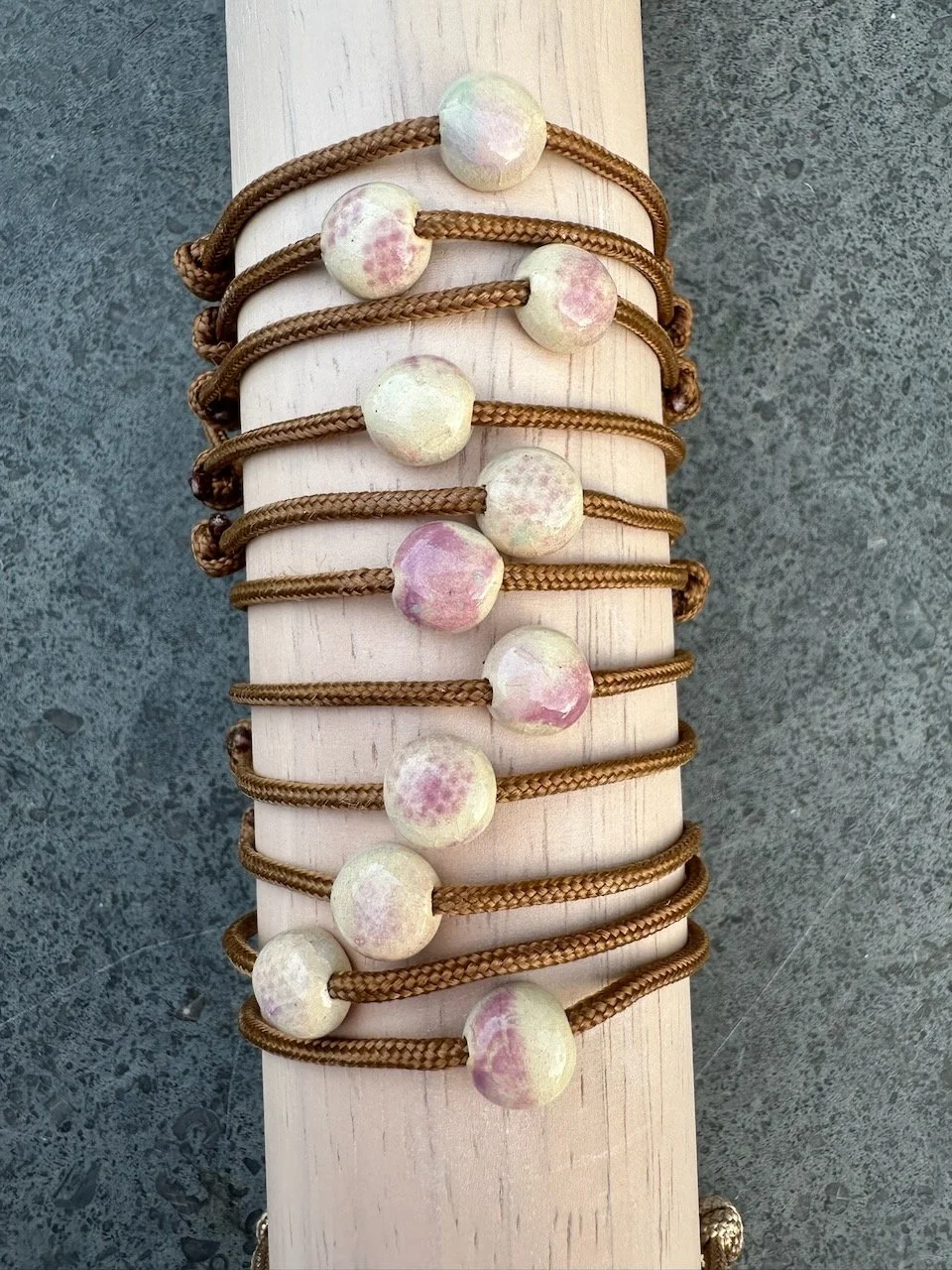 OG  Love Cotton Candy Dot Bracelet