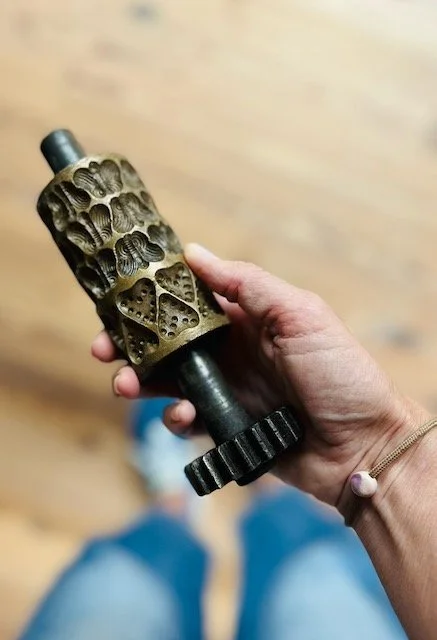 drop candy roller from the 1800s