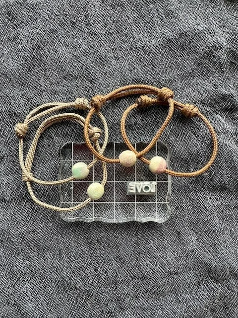 OG  Love Cotton Candy Dot Bracelet