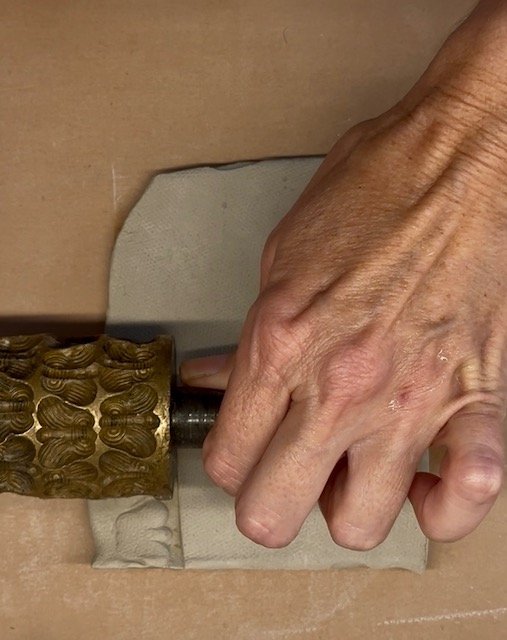 creating butterfly impressions 