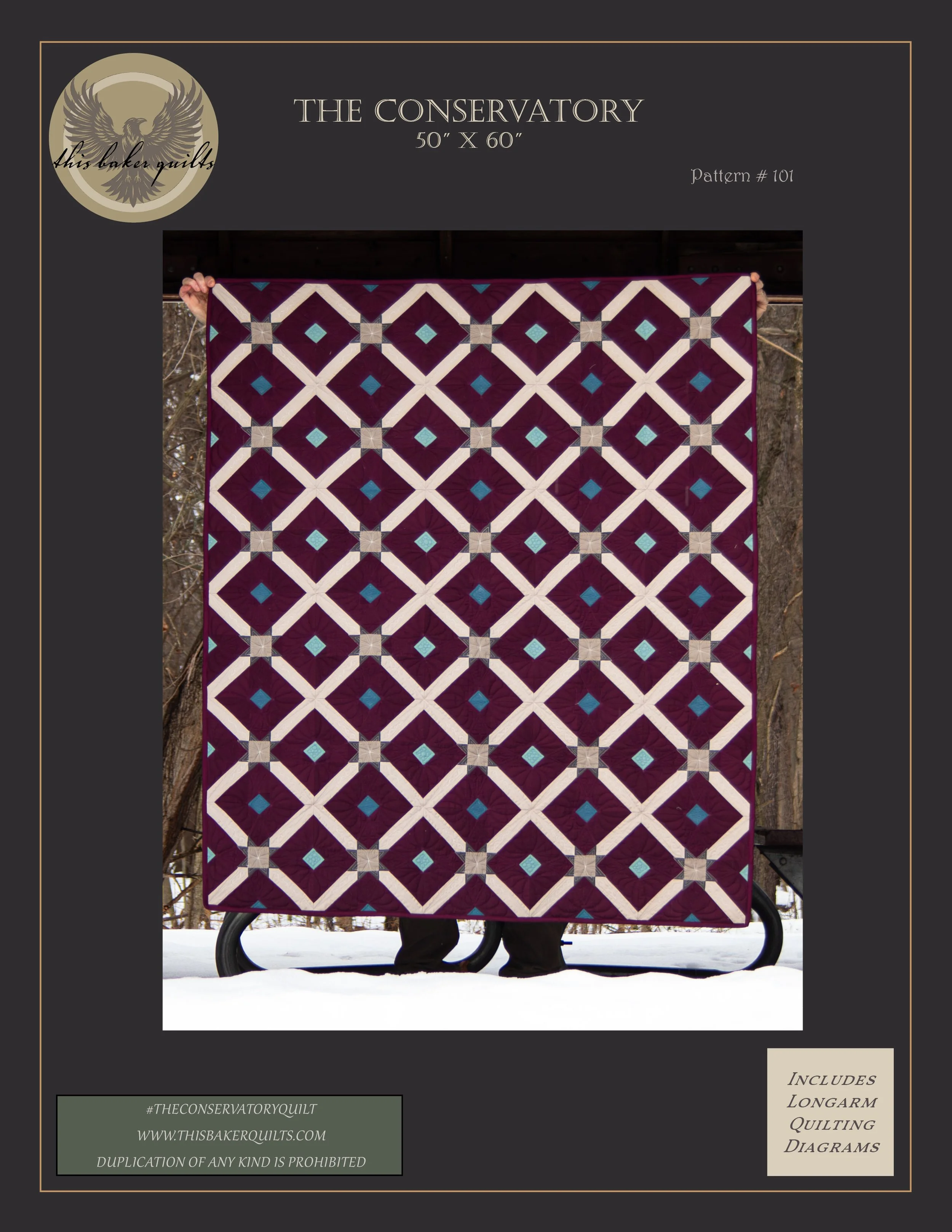 The Conservatory Quilt Pattern Studio Edition