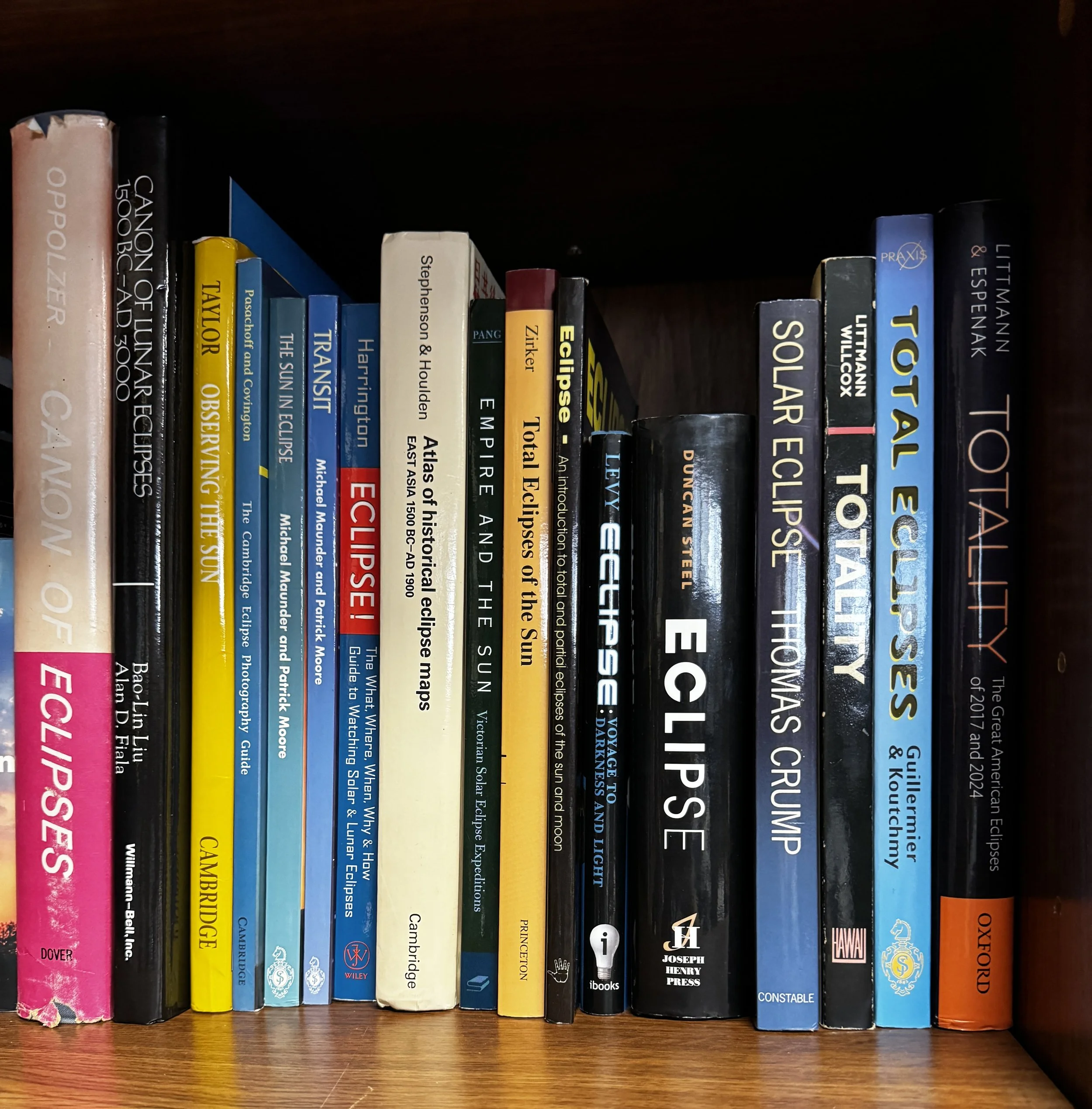 Special Interest: Eclipses (Solar &amp; Lunar) and Ephemerides