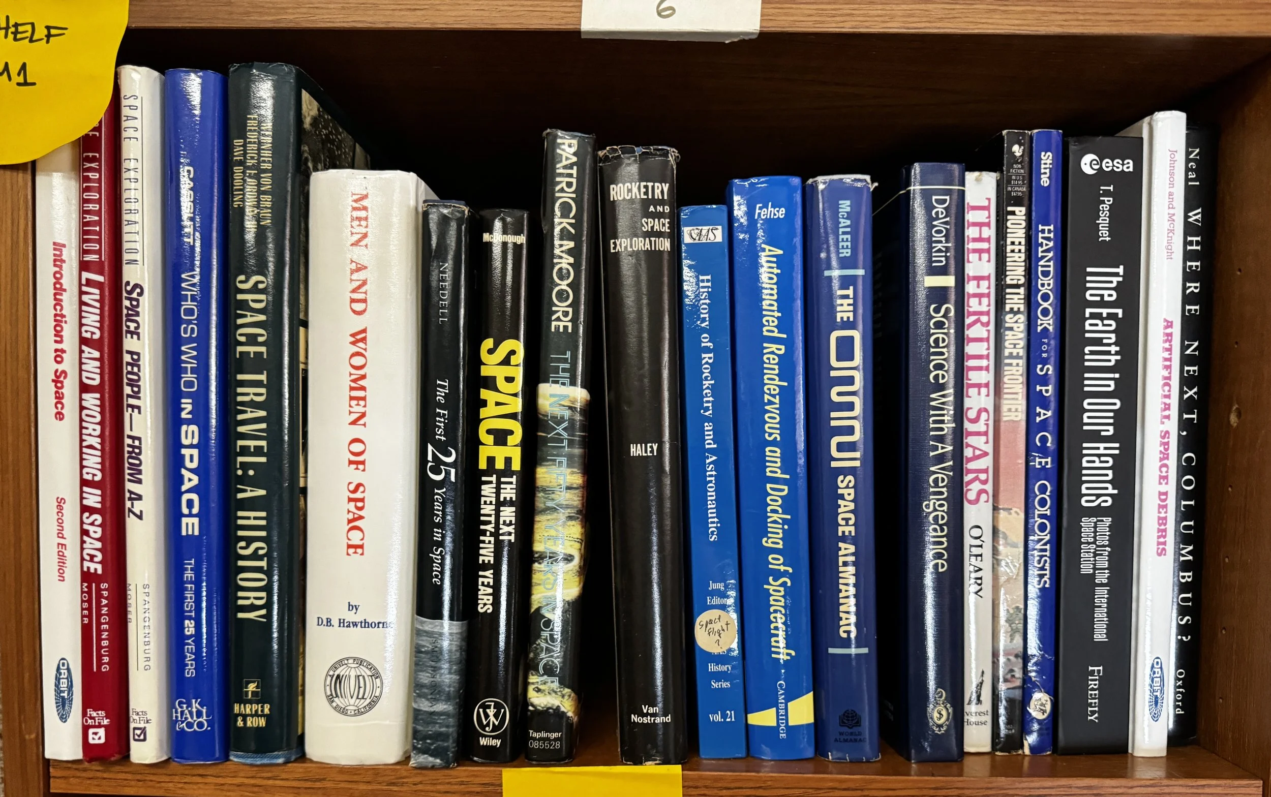 Bookcase M: Space Exploration