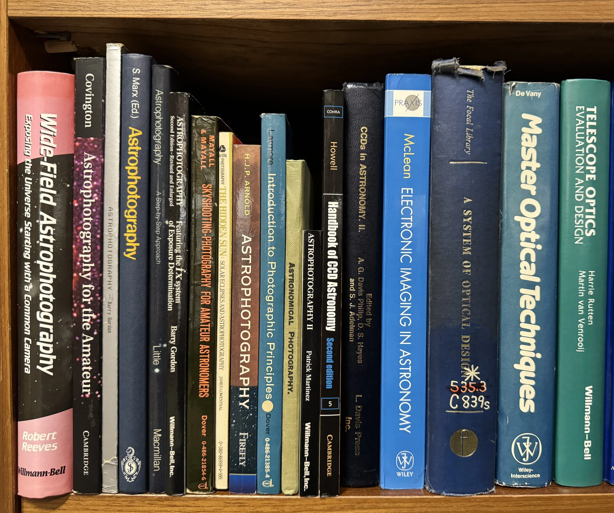 Special Interest: Astrophotography &amp; Optics