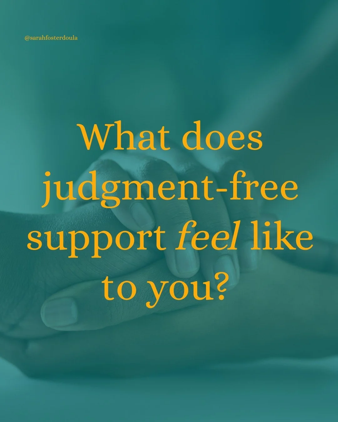 What does judgment-free support feel like to you?

Is it someone who listens without telling you what is best?

Is it space to make your own choices without fear?

Every answer is valid. Every body deserves care that meets it where it is.