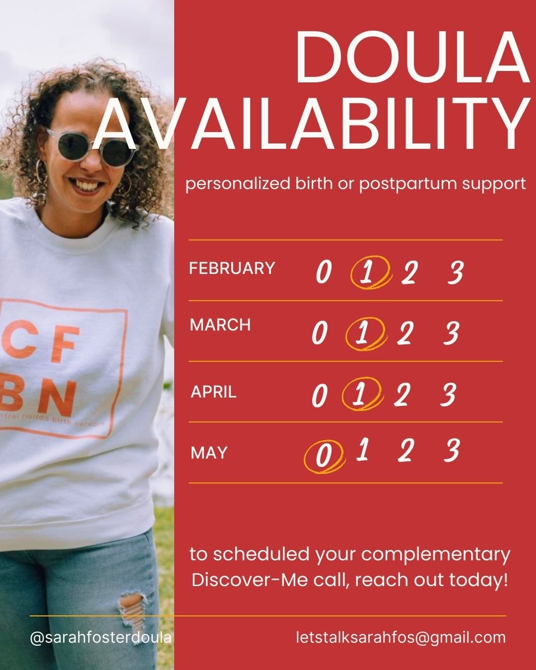I've had a shift in availability for in-person and virtual birth and postpartum prep.  If you're seeking personalized childbirth education and support, now is the time to reach out!

Whether you want to practice comfort techniques for labor, plan for
