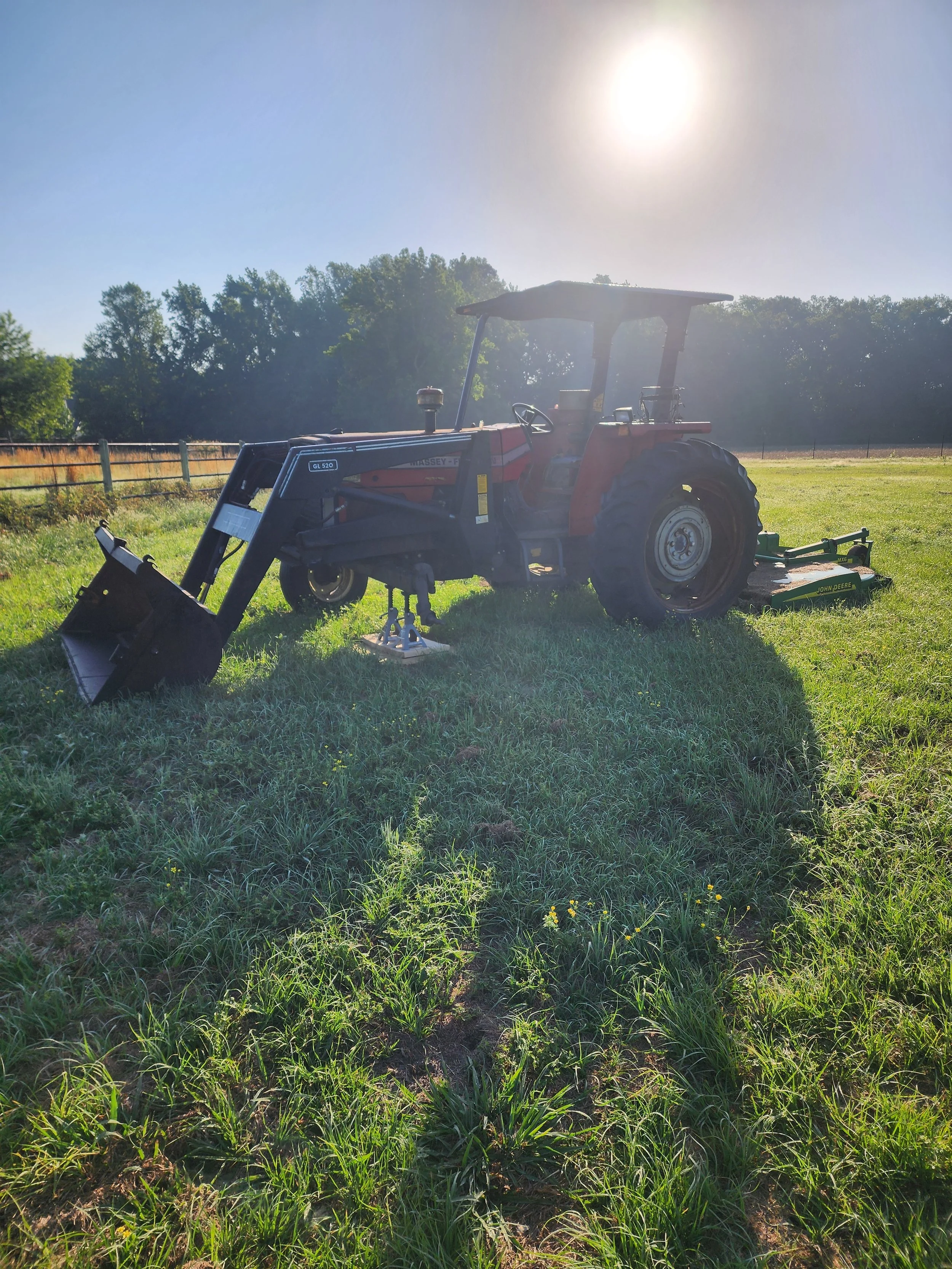 Tractor Wheel Fell Off