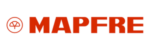 Logotipo de la empresa MAPFRE en letras rojas