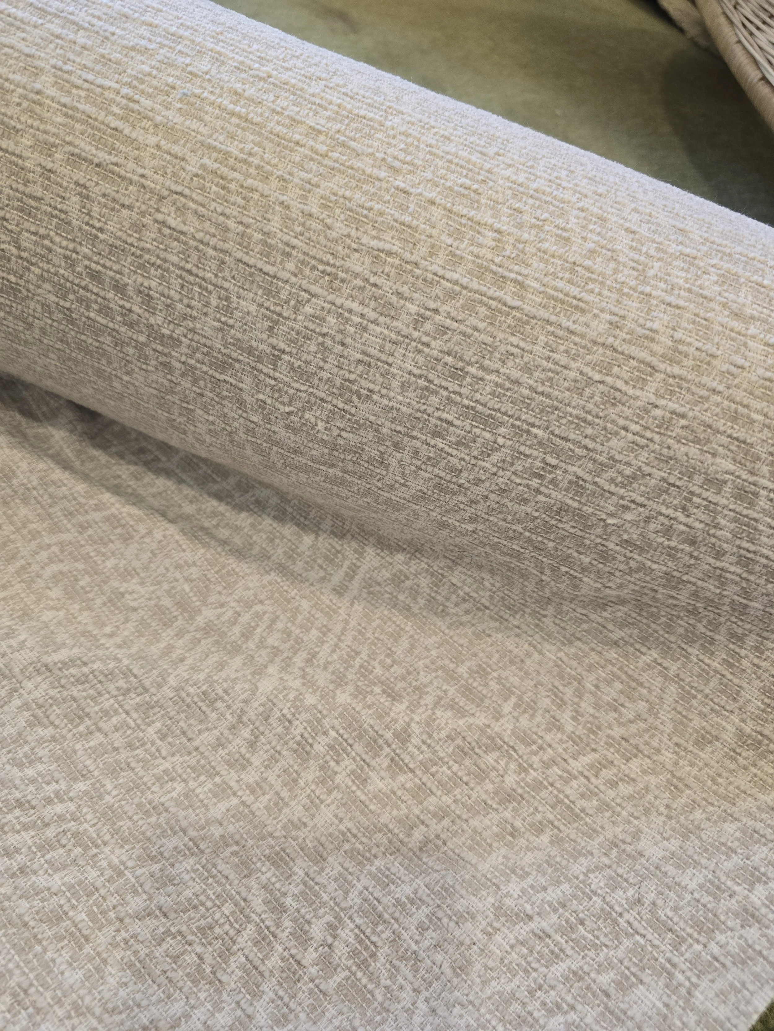 Perennials Outdoor Geometric Uphol Fabric- Maze Craze / Ash