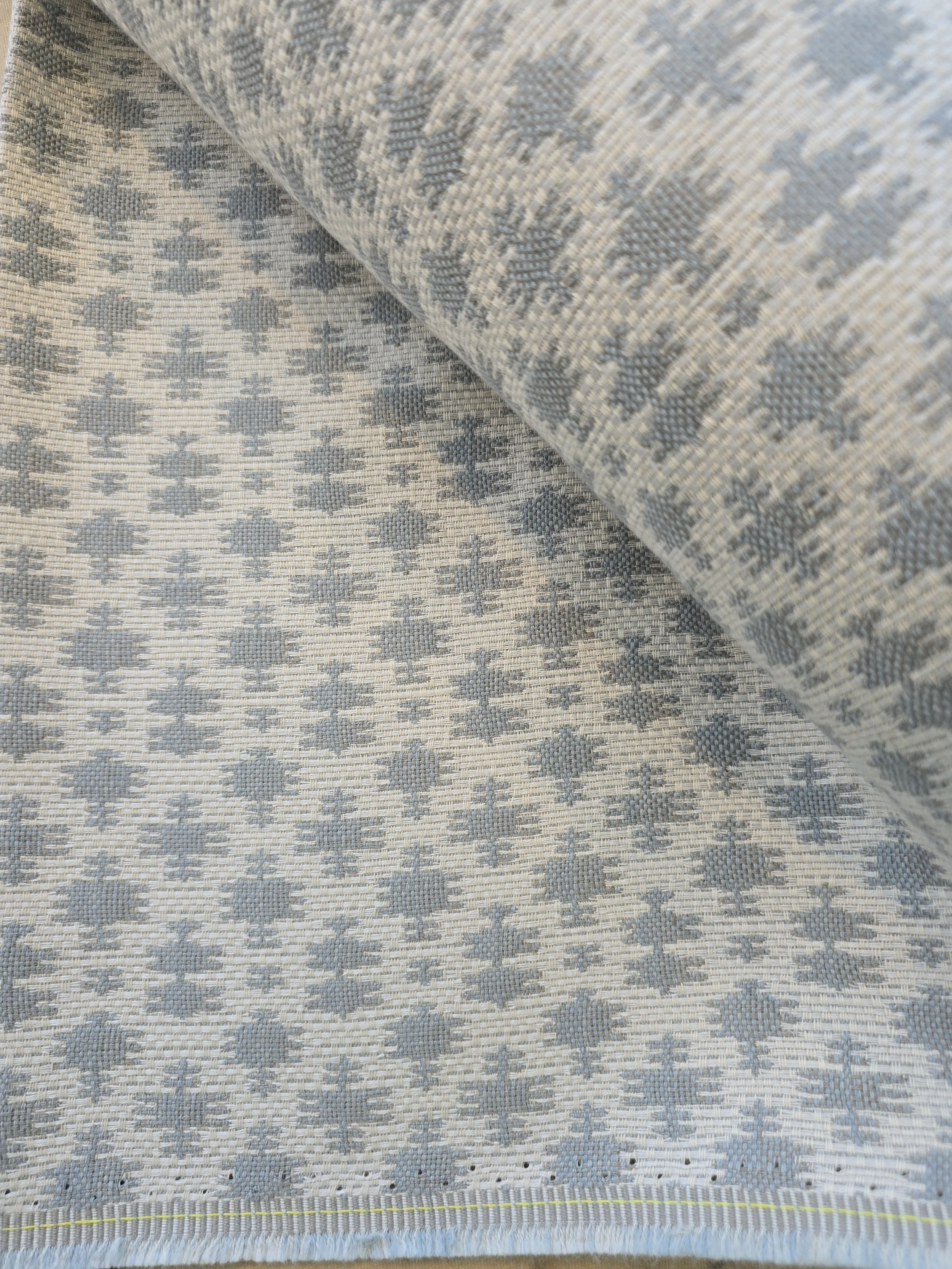 Timeless Geometric Steel Blue / Dawn Fabric