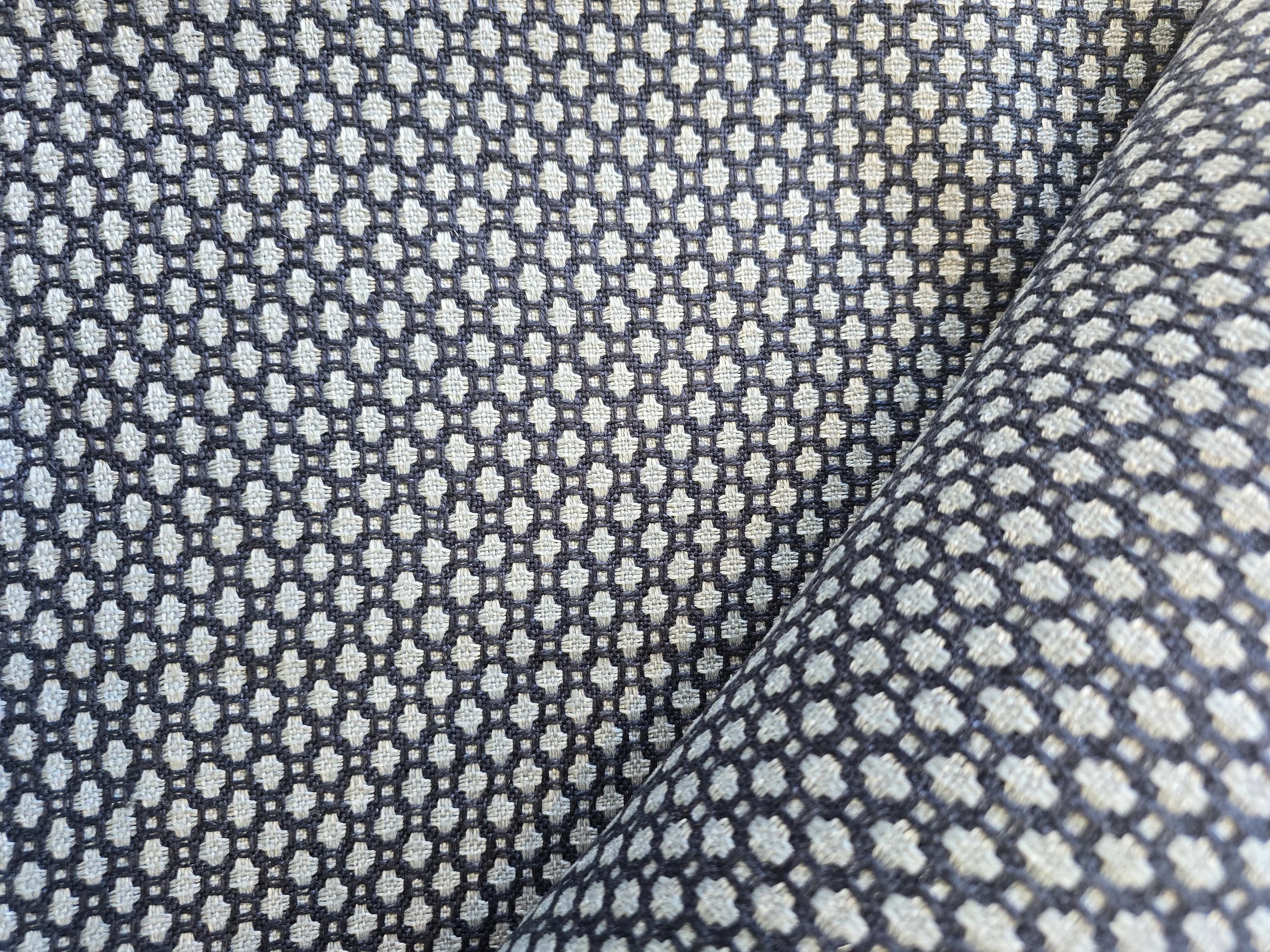 Premium Upholstery Fabric - Stylish Geometric Weave
