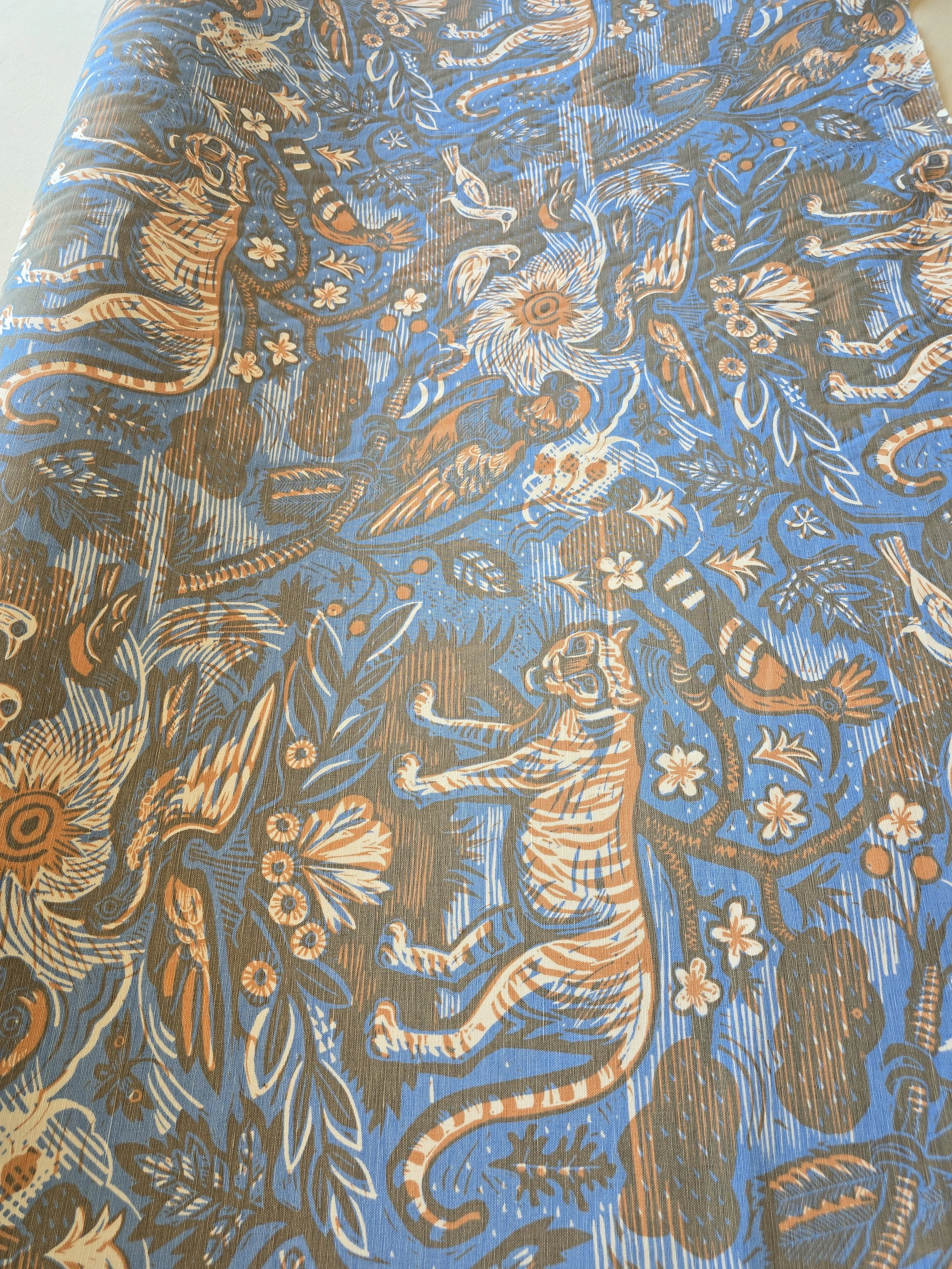 Tyger Tyger Luxury Fabric by Mark Hearld