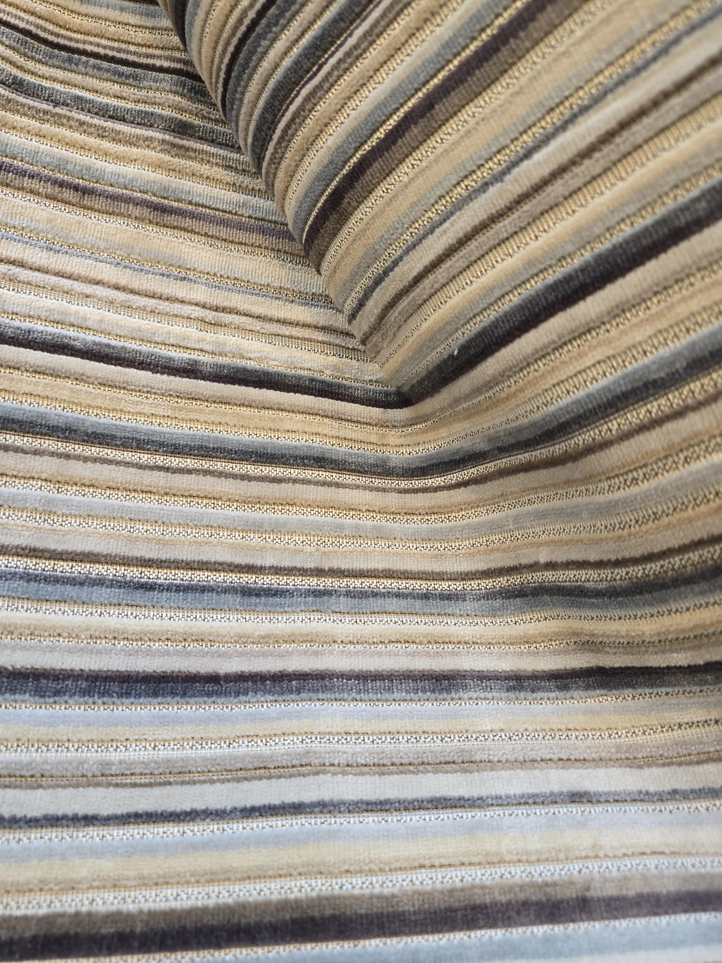 Elegant Striped Home Decor Fabric