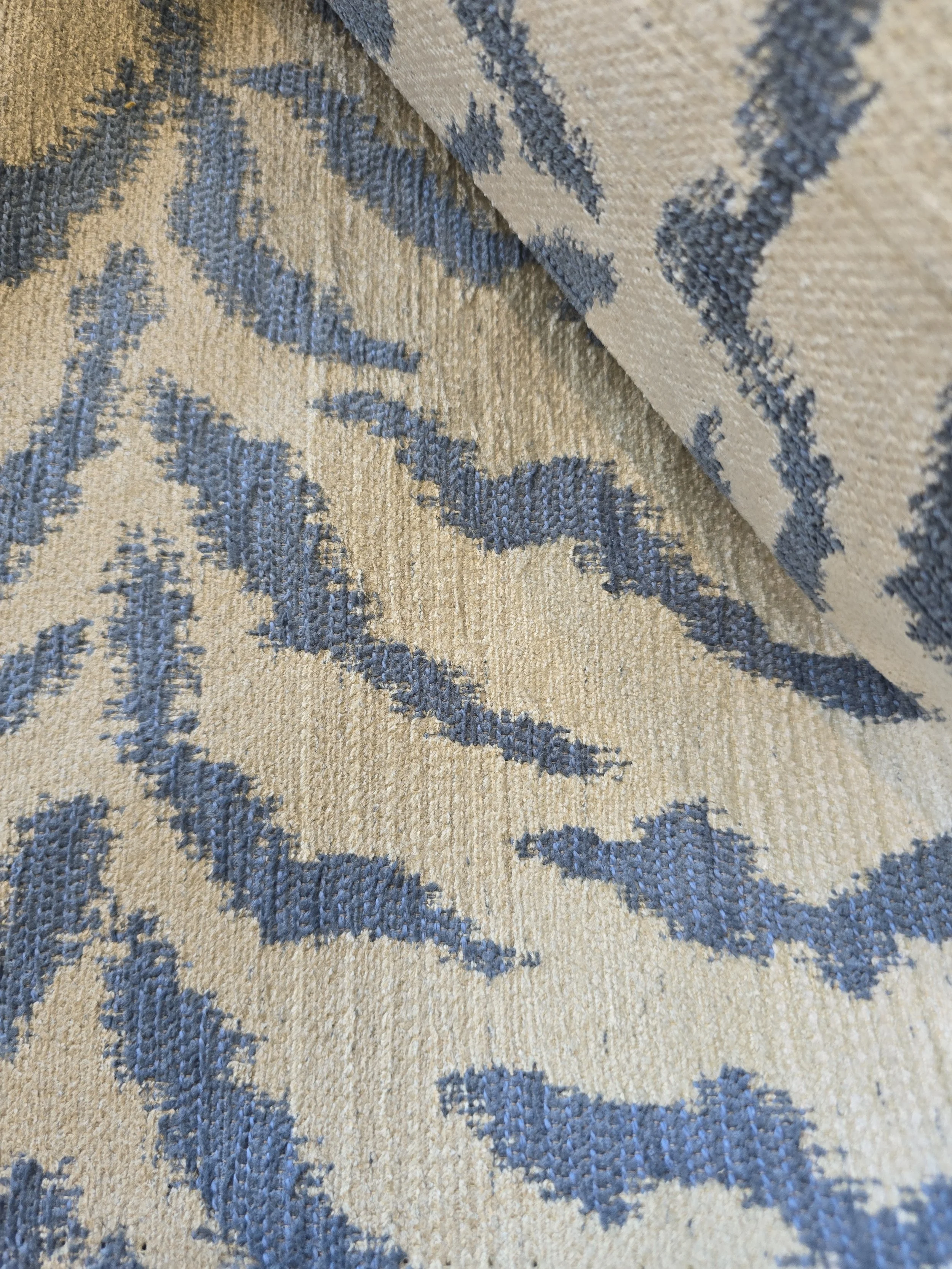 Shumacher Exotic Shivalik Hills Tiger Fabric - 3.25 Yards