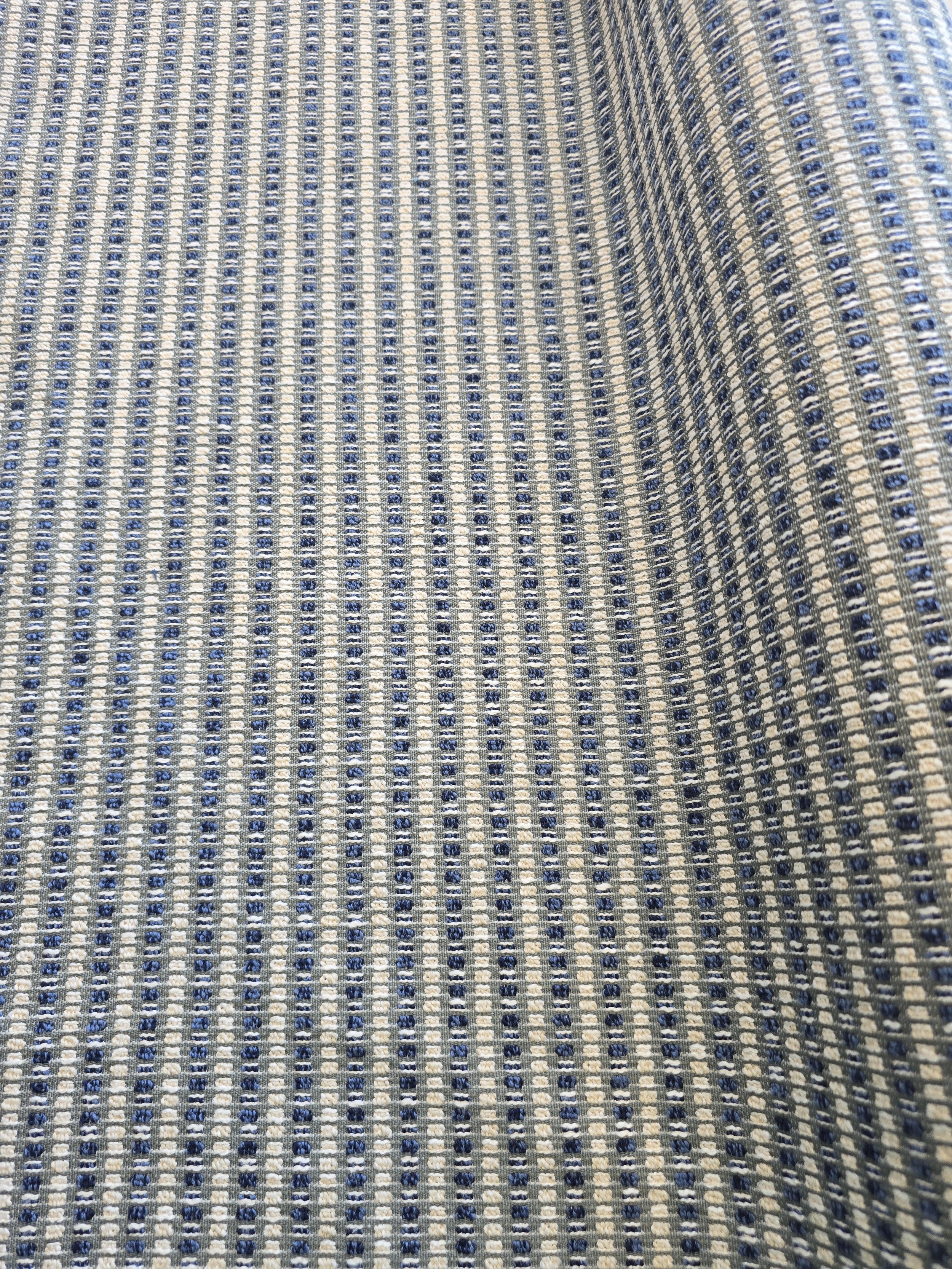 Stout Spangle Slate Woven Upholstery Fabric - 4.25 Yards