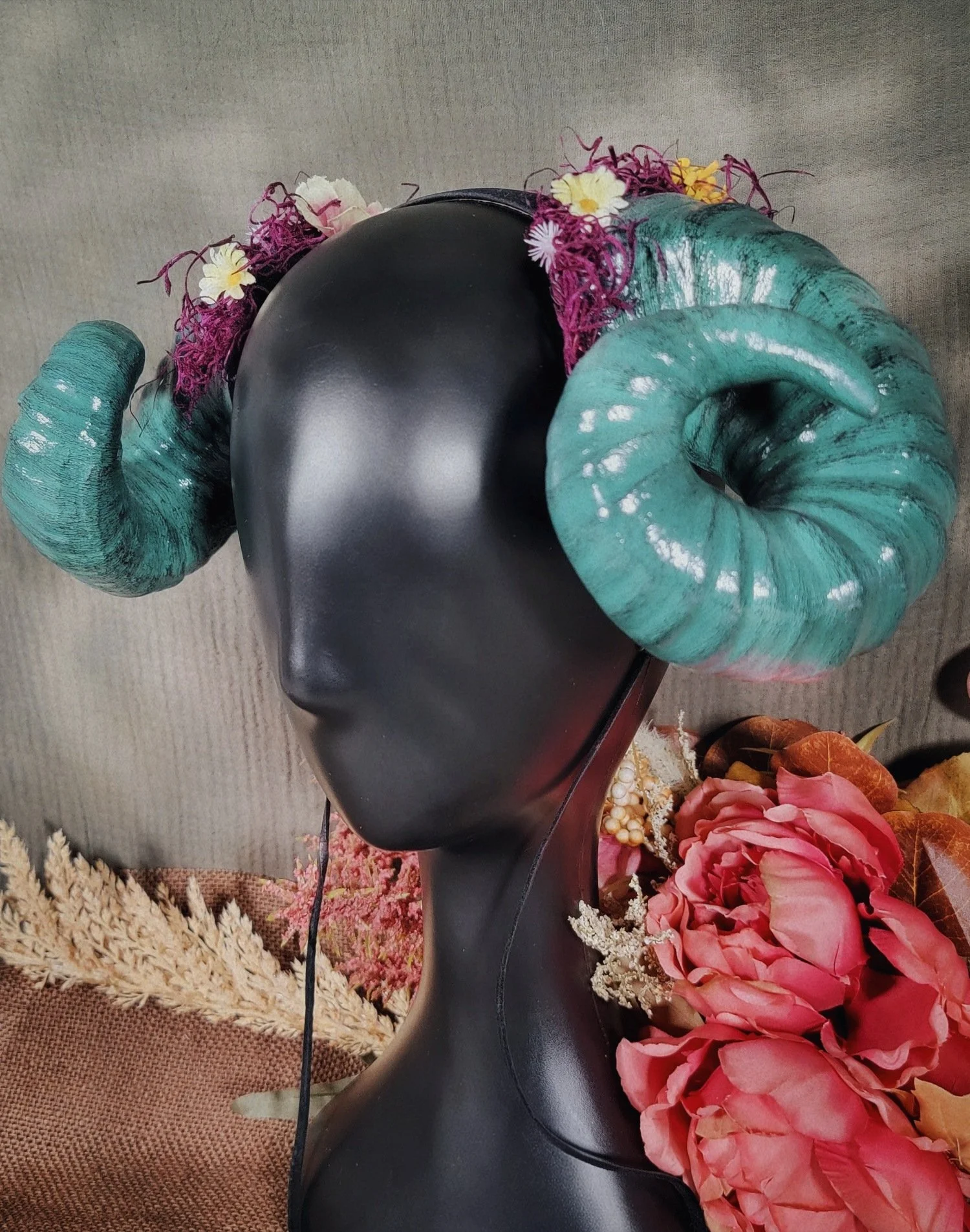 large_teal_mossbloom3_ram_headband_costume_horn_headpiece.jpg