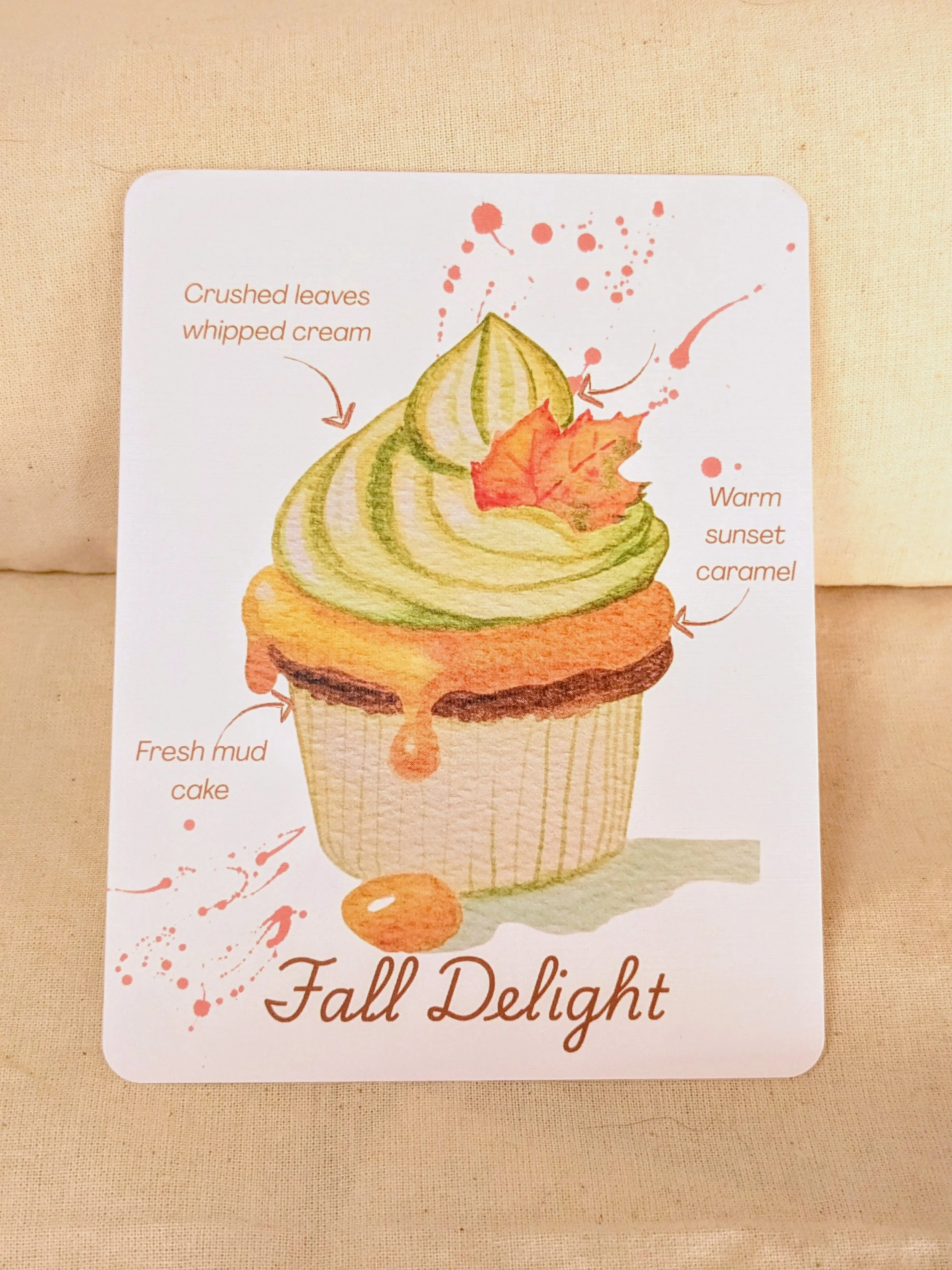 Fall Delight postcard
