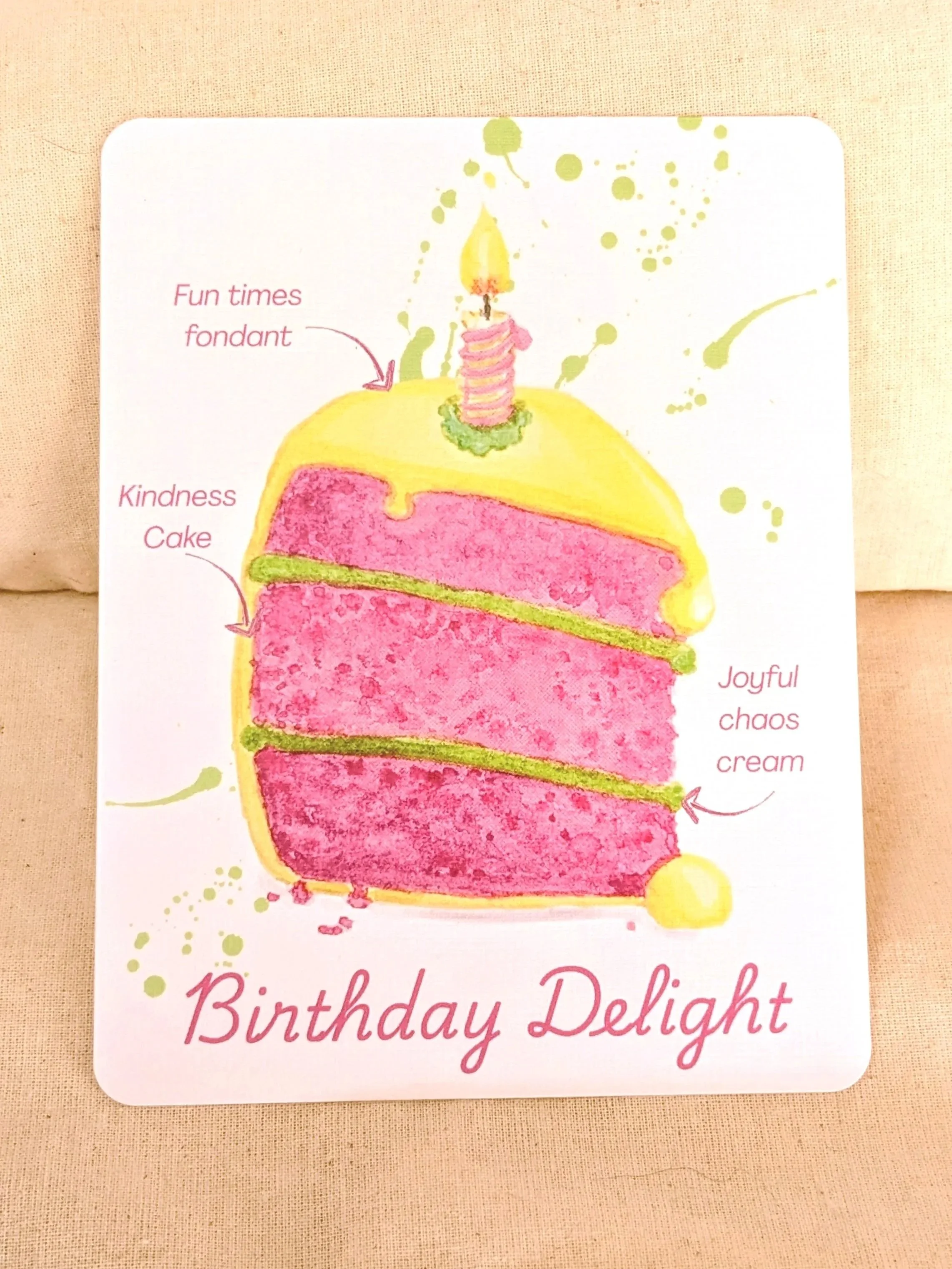 Birthday Delight Postcard