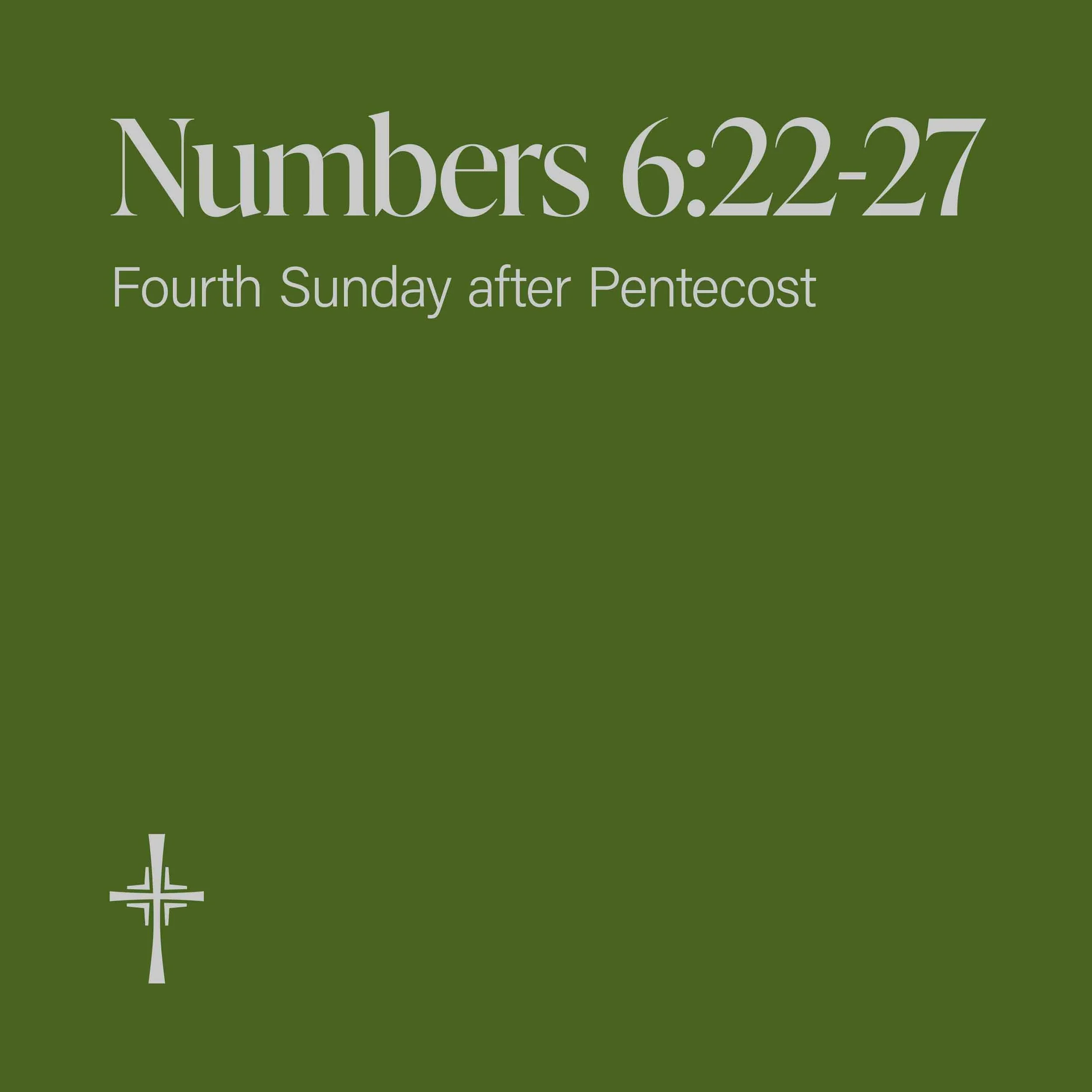Numbers 6:22-27