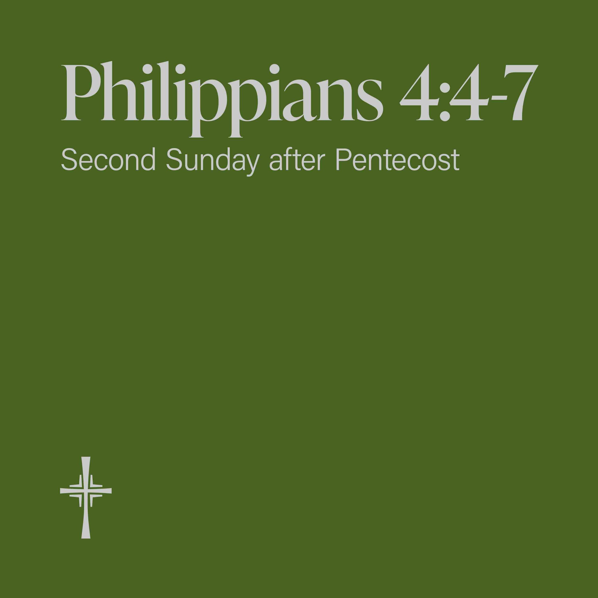 Philippians 4:4-7