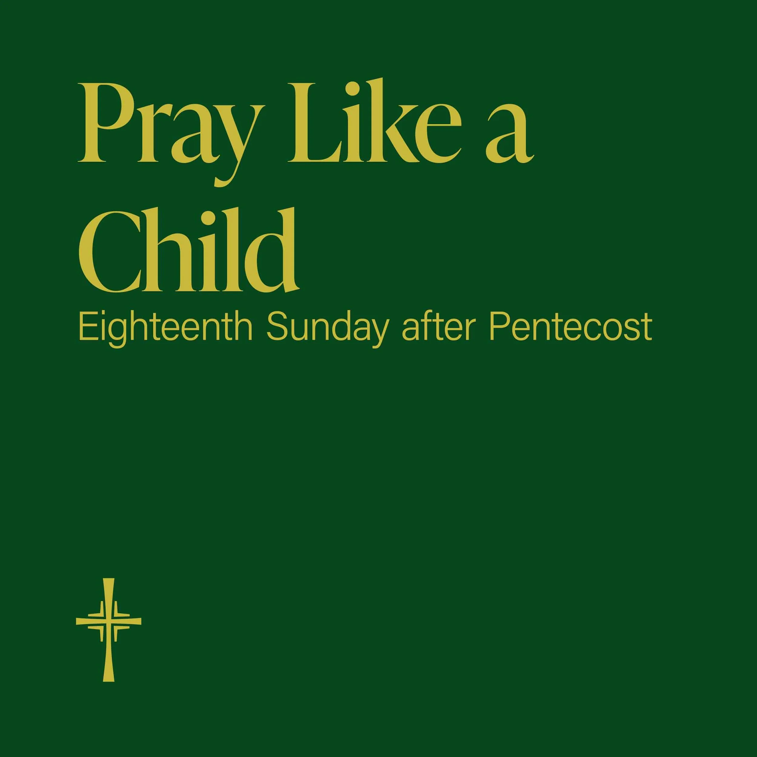 Pray Like a Child