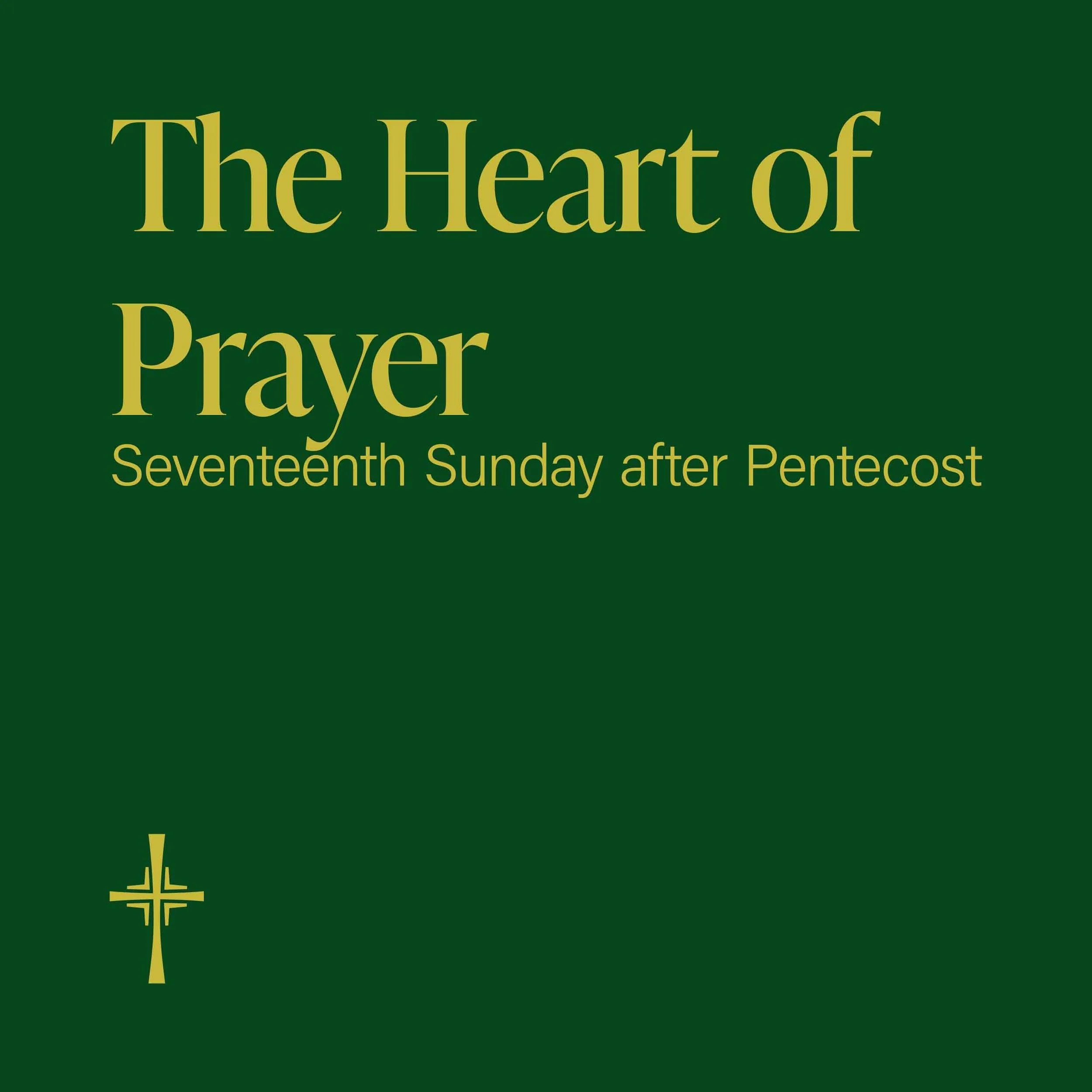 The Heart of Prayer