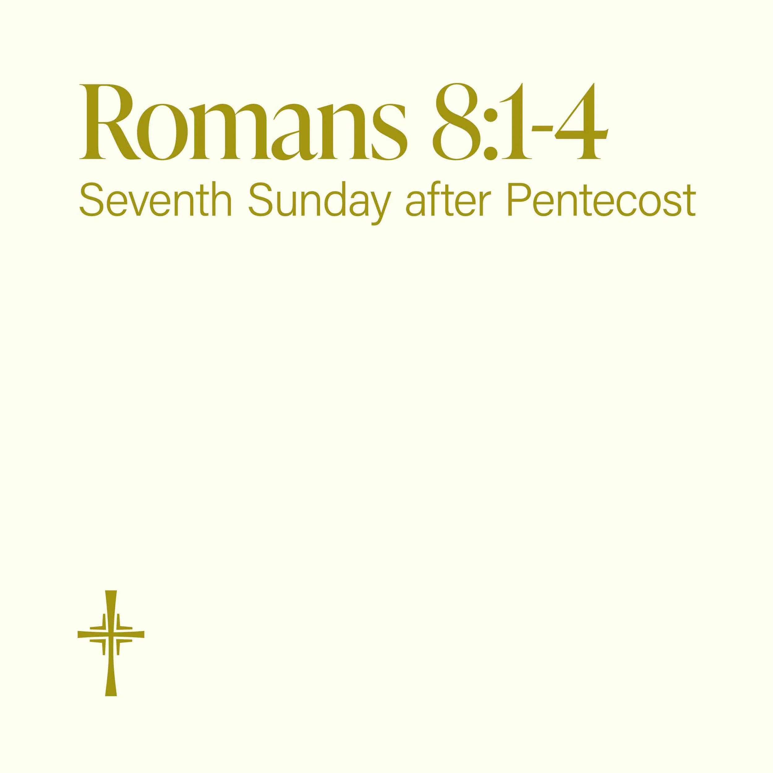 Romans • 8:1-4