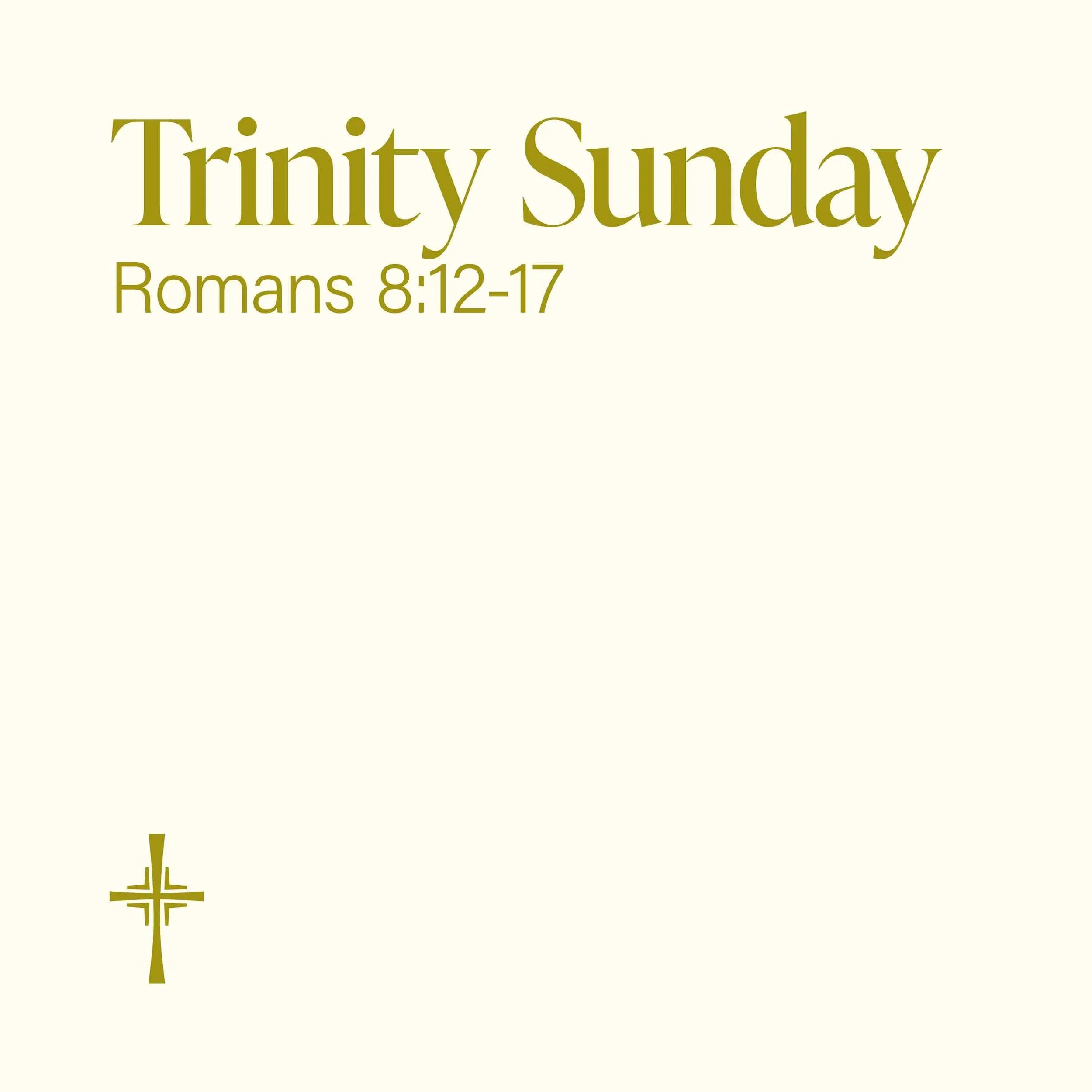 Trinity Sunday 