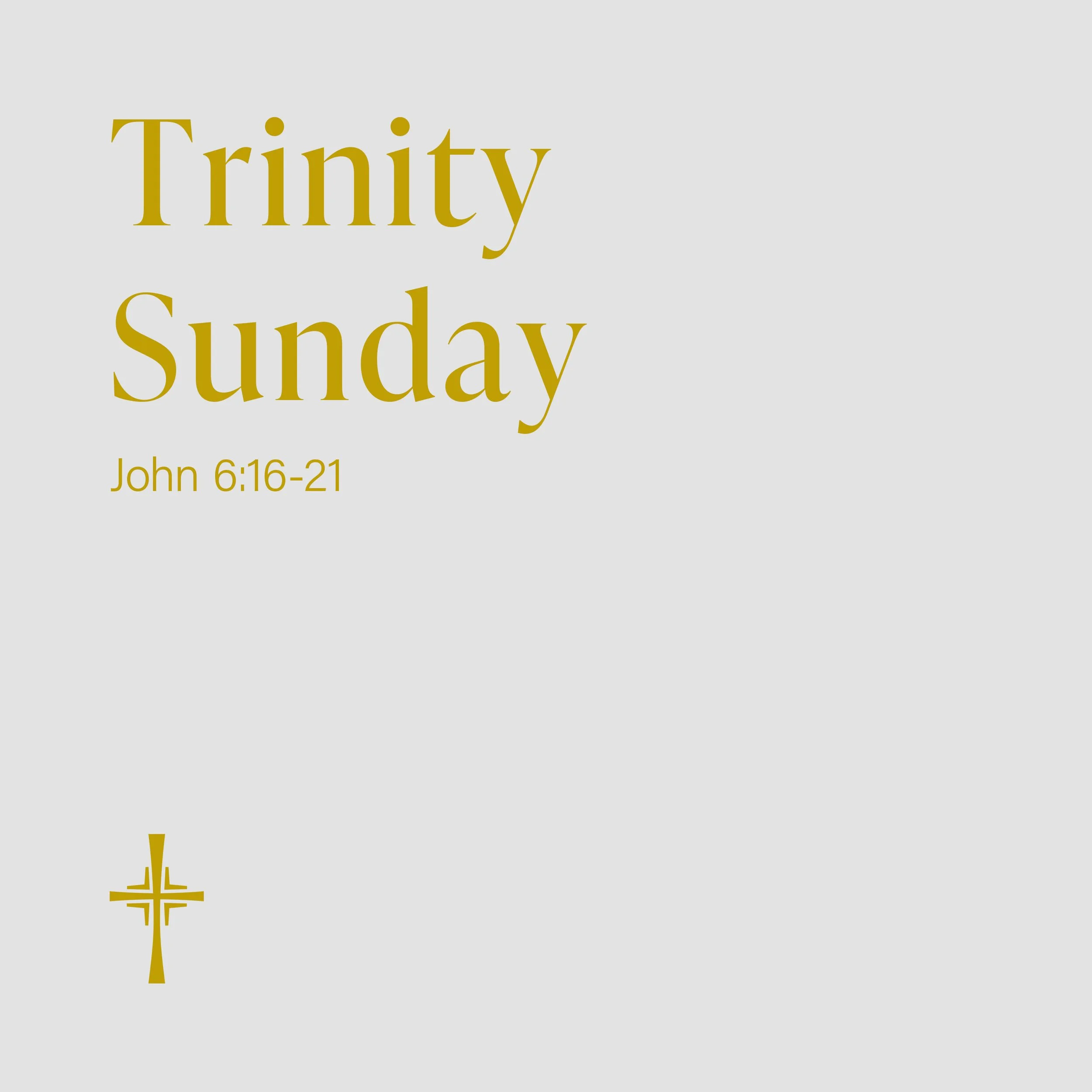 Trinity Sunday