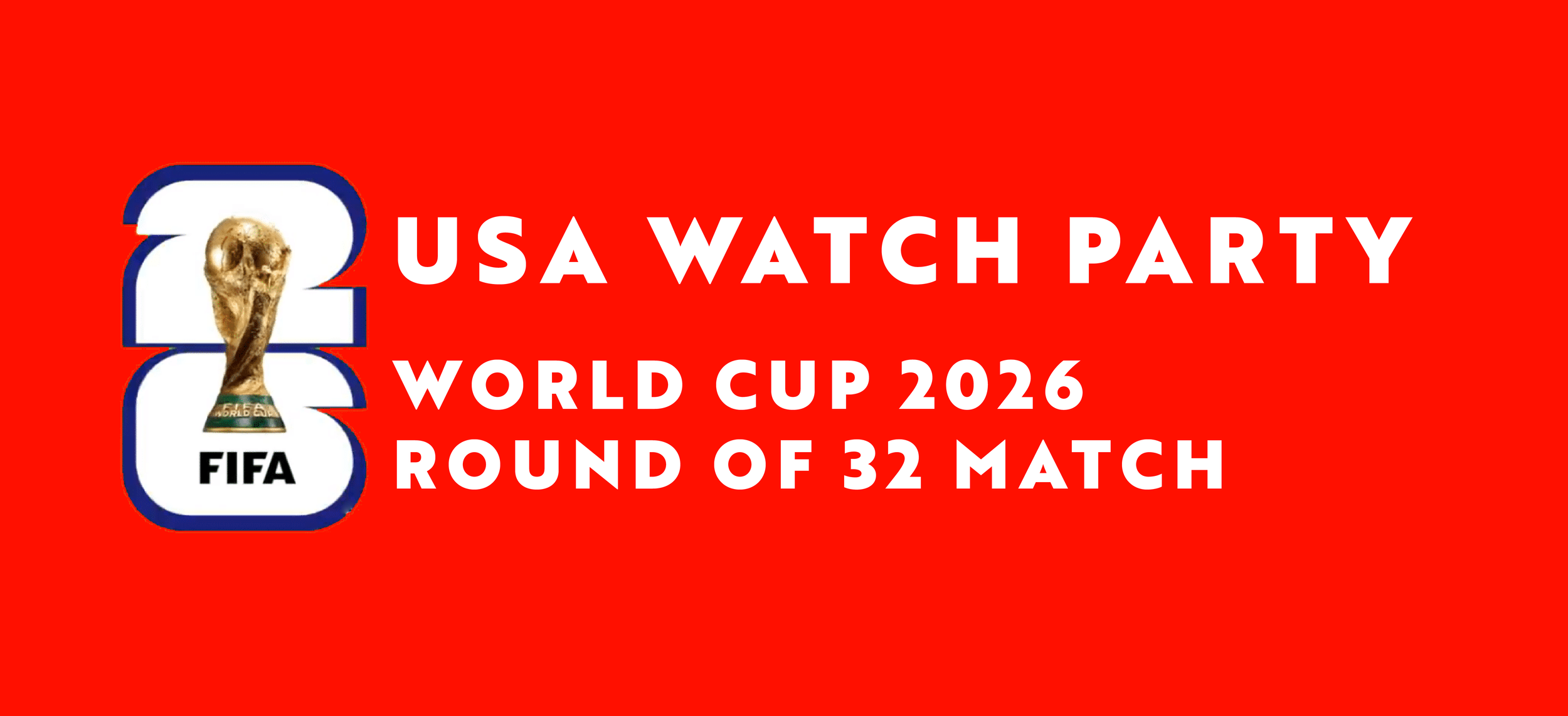 World Cup Watch Party - USA vs Bosnia/Herzegovina.