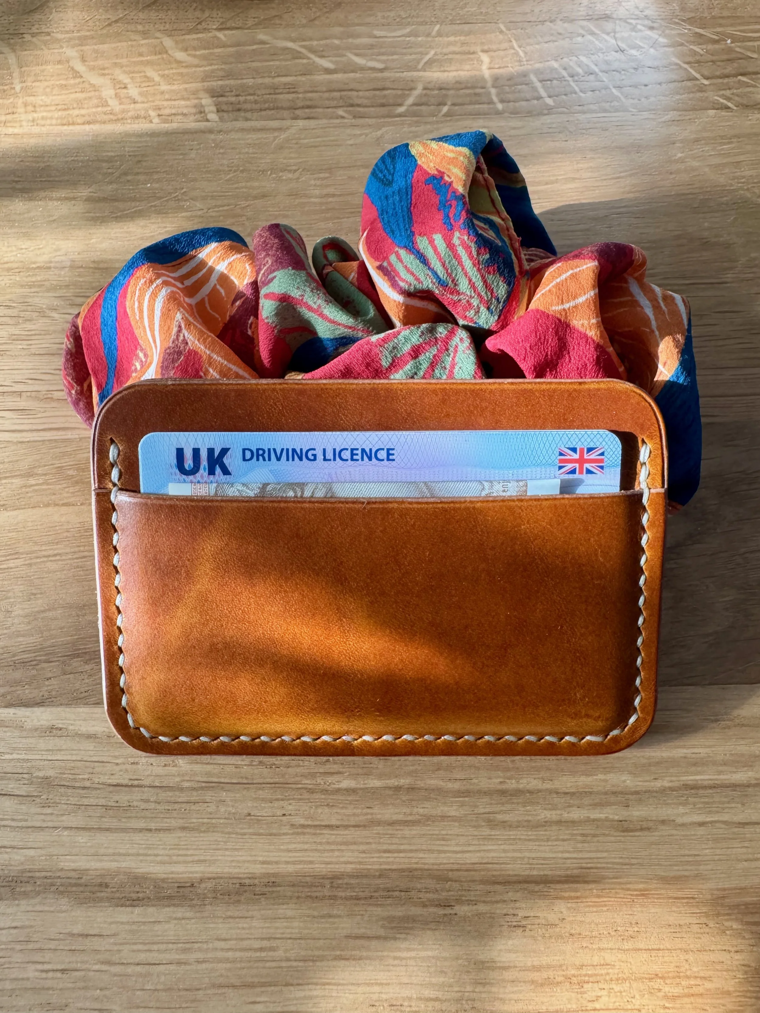 Minimalist Cardholder - Hand stitched