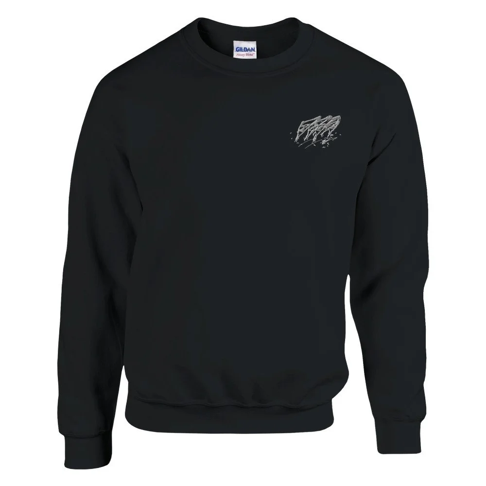 Far Rockaway’s Bandshell Architect's Sketch Unisex Sweatshirt | Gildan® 18000 Black