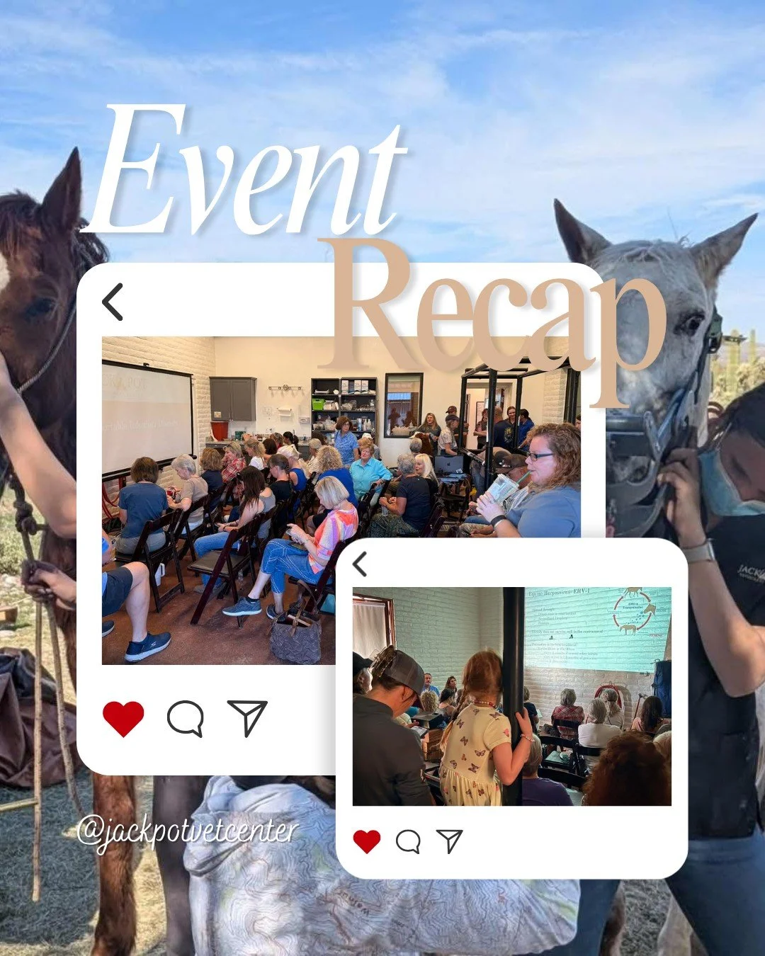 Last weekend's Equine Infectious Diseases Client Education Night was a great reminder of how valuable it is to come together, ask questions, and learn from one another. 🐴 

Thank you so much to everyone who spent the evening with us!🙏 

Now we'd lo