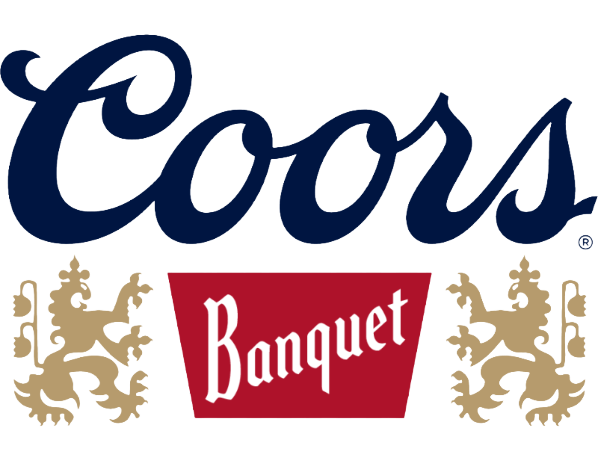 Close-up of a sign that says 'Gourmet Donut' with decorative gold-colored ornaments around it.
