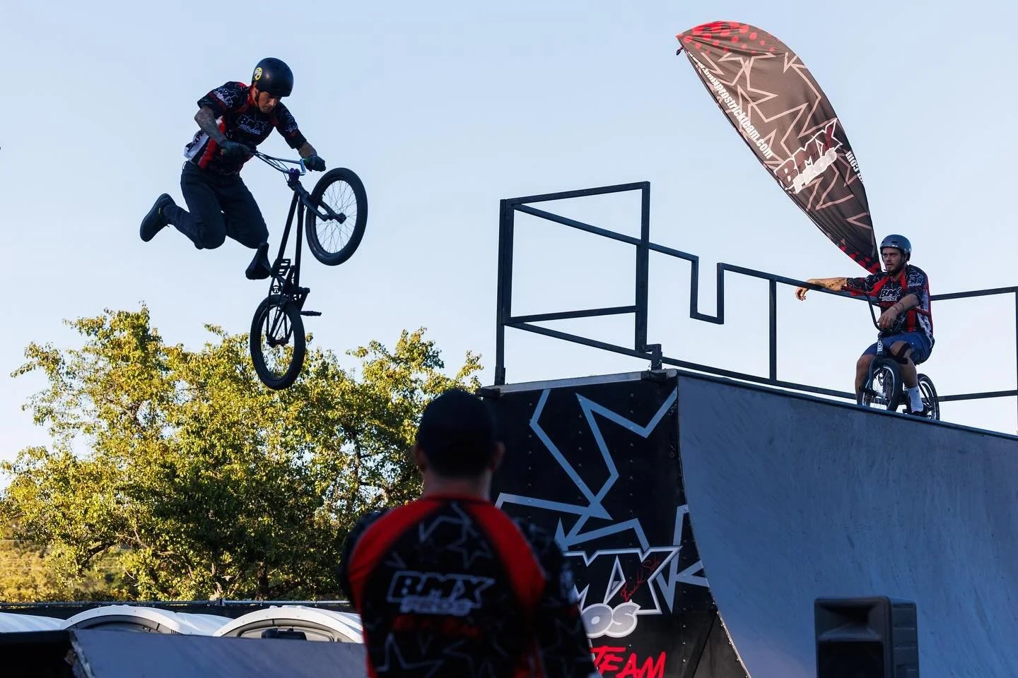 Catch the BMX Pro Trick Team in action TODAY! 🚴&zwj;♂️💥
Showtimes at 4 PM, 6 PM &amp; 8 PM &mdash; and trust us, you don&rsquo;t want to miss this!
Get ready for jaw-dropping stunts, flips, and high-flying action from some of the best pro riders in