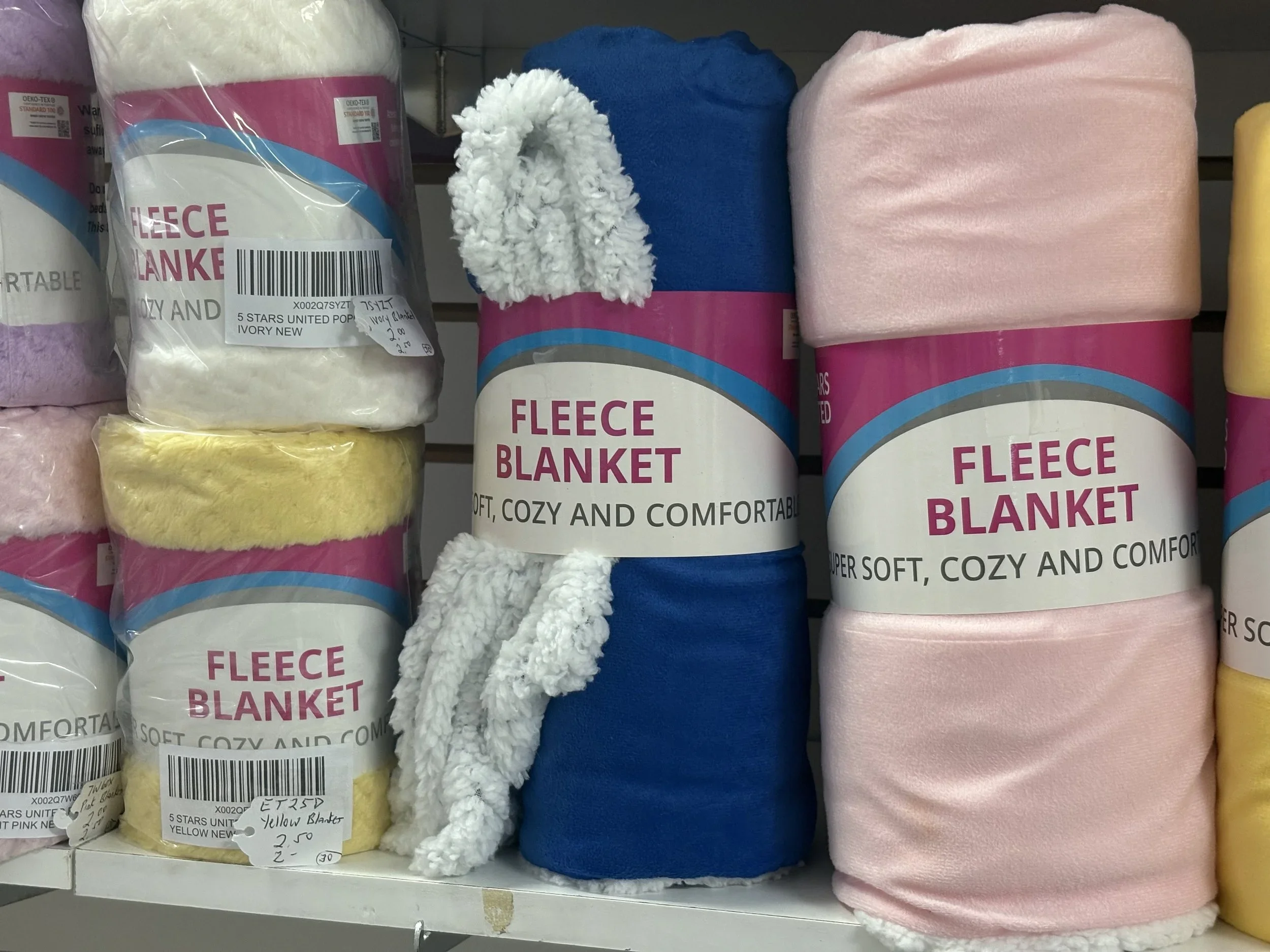 Baby Blankets - Fleece (Asst.)