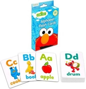 Flash Cards - Sesame Street 4 Pk.
